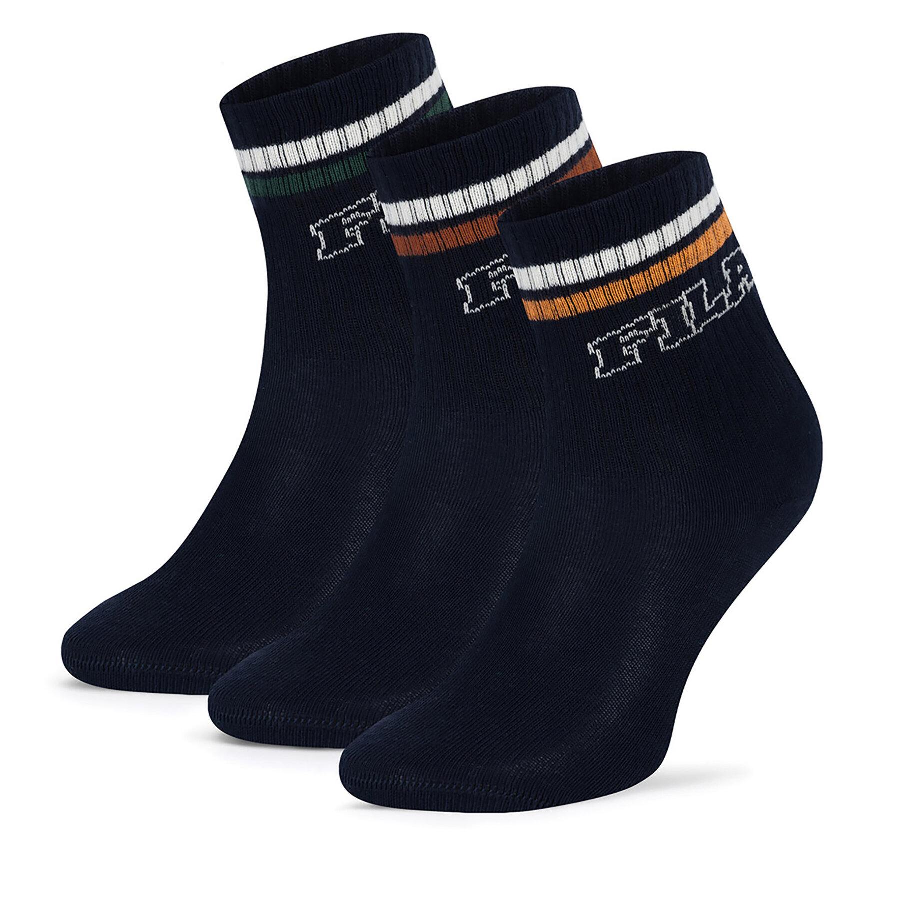 Dziecięce Skarpety Fila, Rozmiar 27-30 Granatowy F8080-AW24 (3-pack)