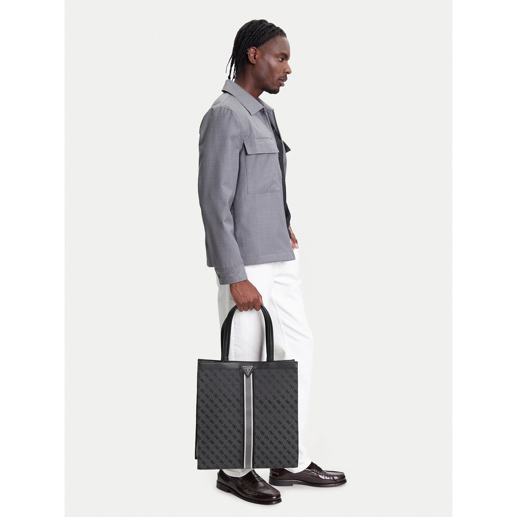 Geantă Guess HMMIST P5346 Gri