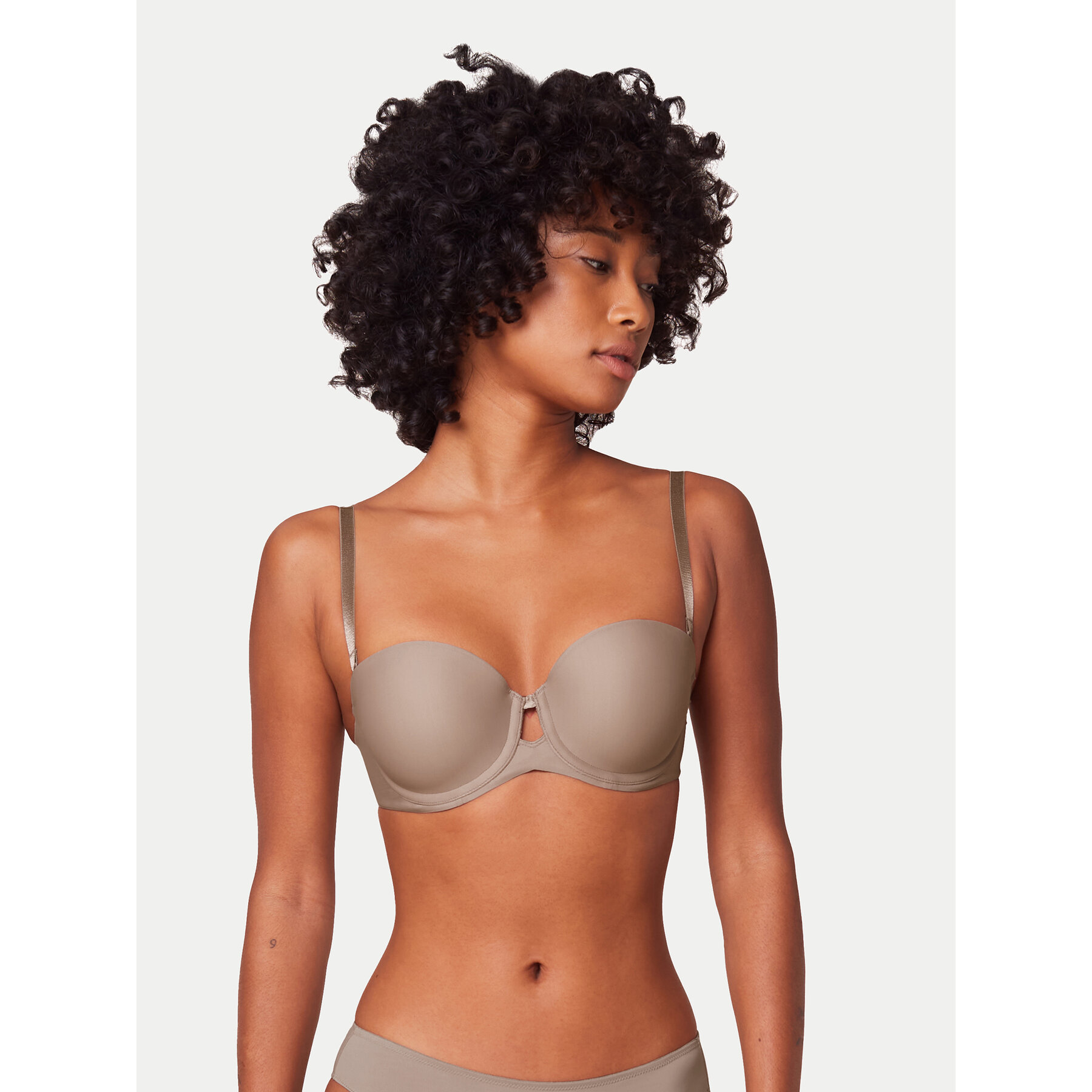 Triumph Reggiseno a balconcino Pure Micro 10217872 Beige