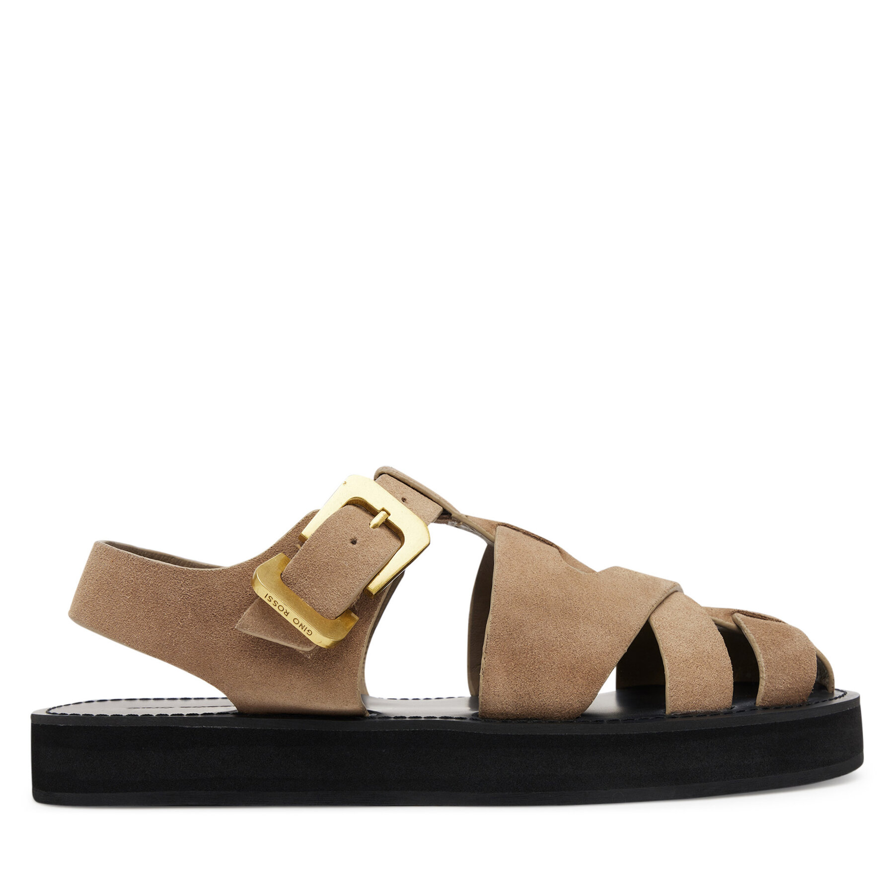 Mujer Sandalias Gino Rossi, Talla : 37, Beis, LOCK-CS882-HM-01