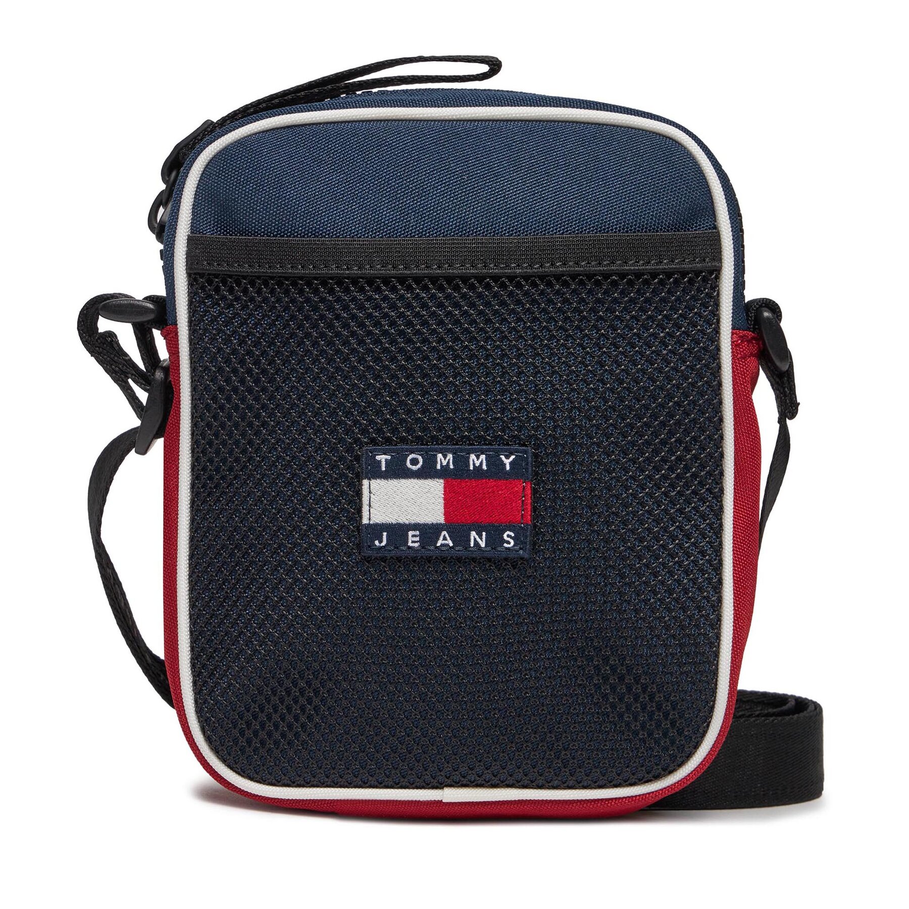 Crossover torbica Tommy Jeans Tjm Heritage Reporter AM0AM11959 Tamnoplava