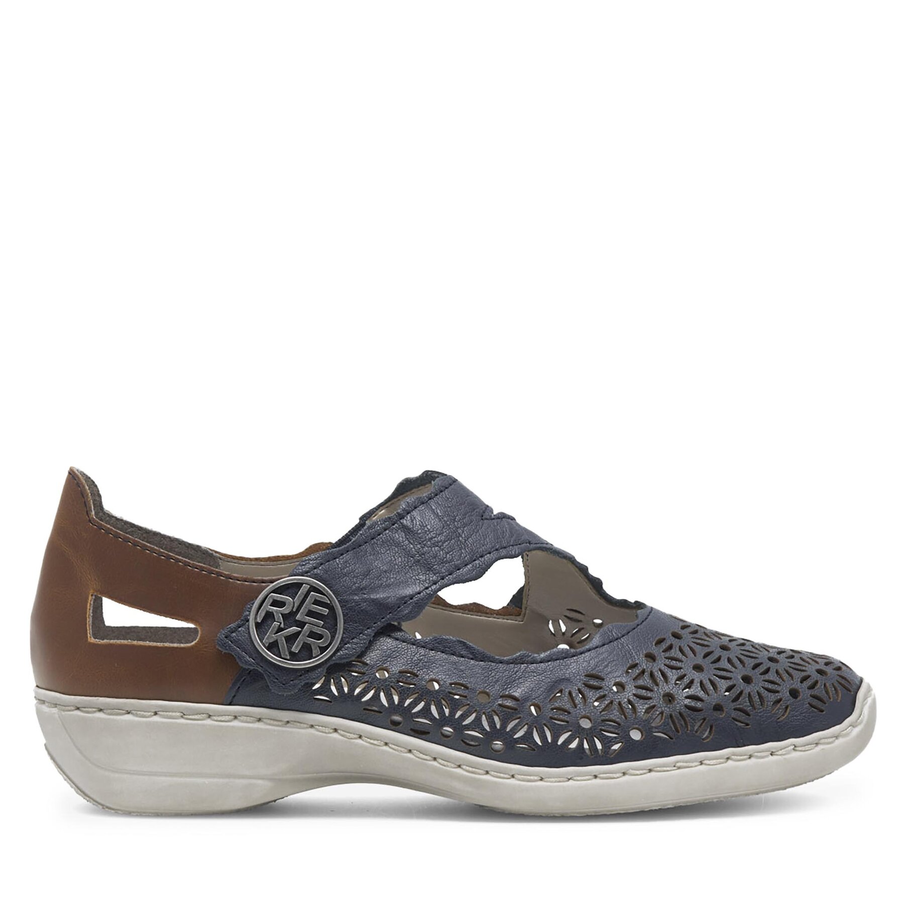 Pantofi Rieker 413G4-14 Bleumarin