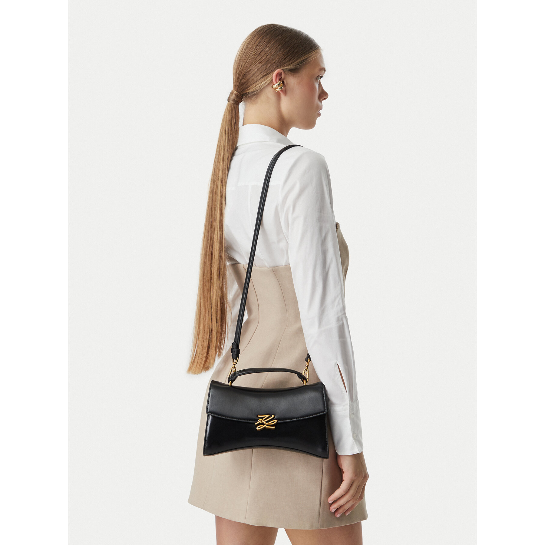 Torbica KARL LAGERFELD B3W30270 Crna