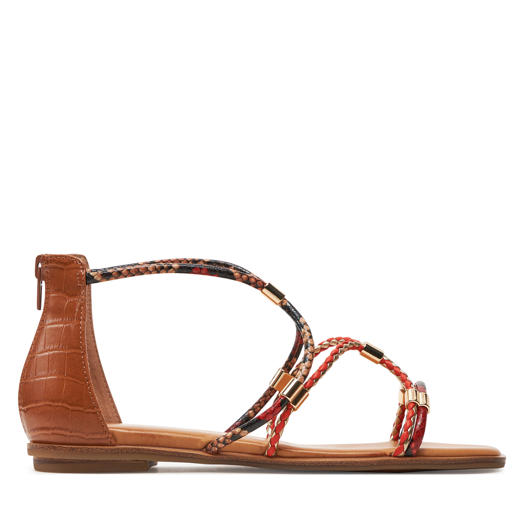 Sandalias Aldo Oceriwenflex 13741620 Naranja