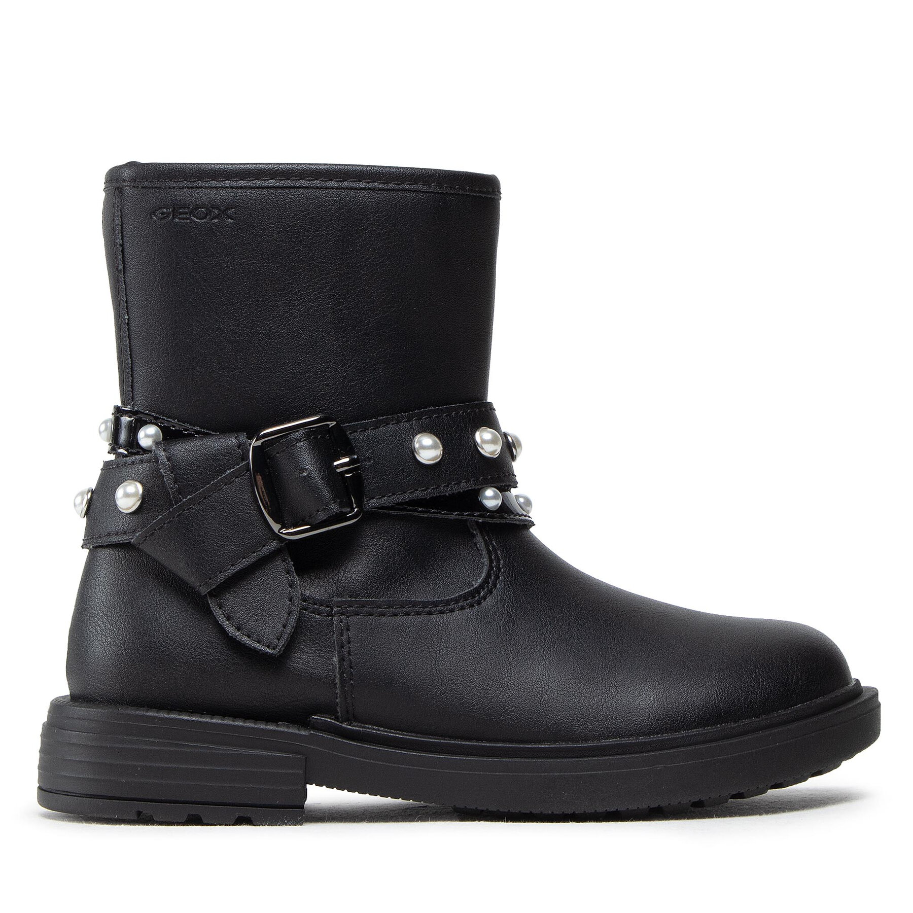 Botine Geox J Eclair G.E J269QE 000BC C9999 S Negru