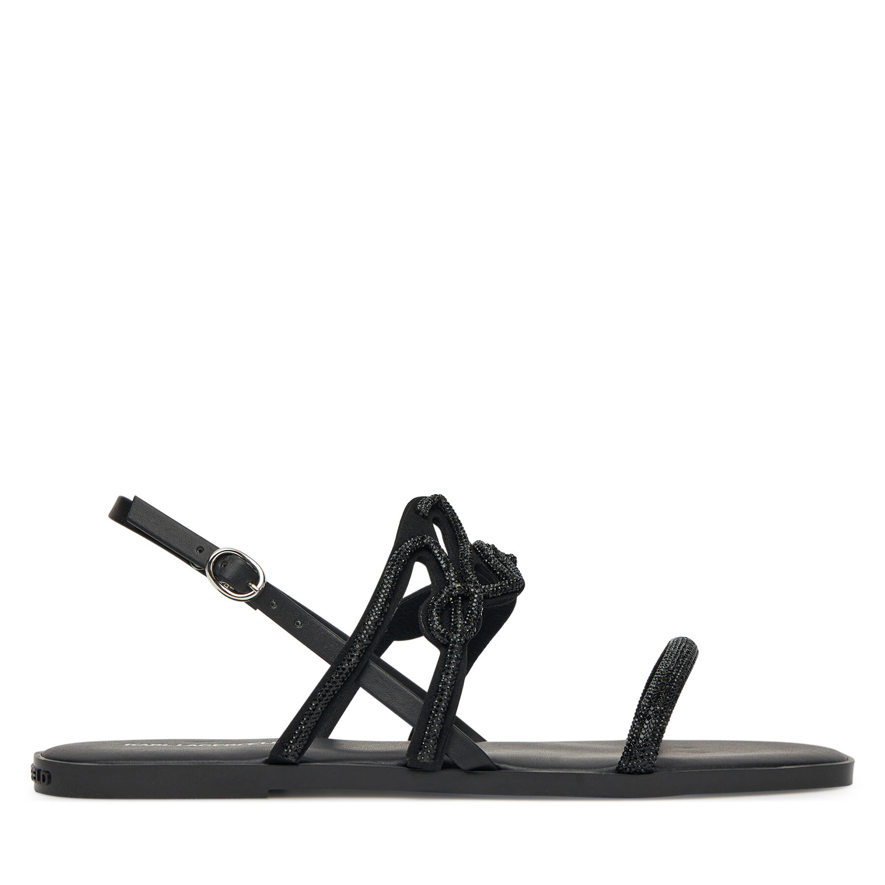 Sandales KARL LAGERFELD Olympia KL87425 Melns