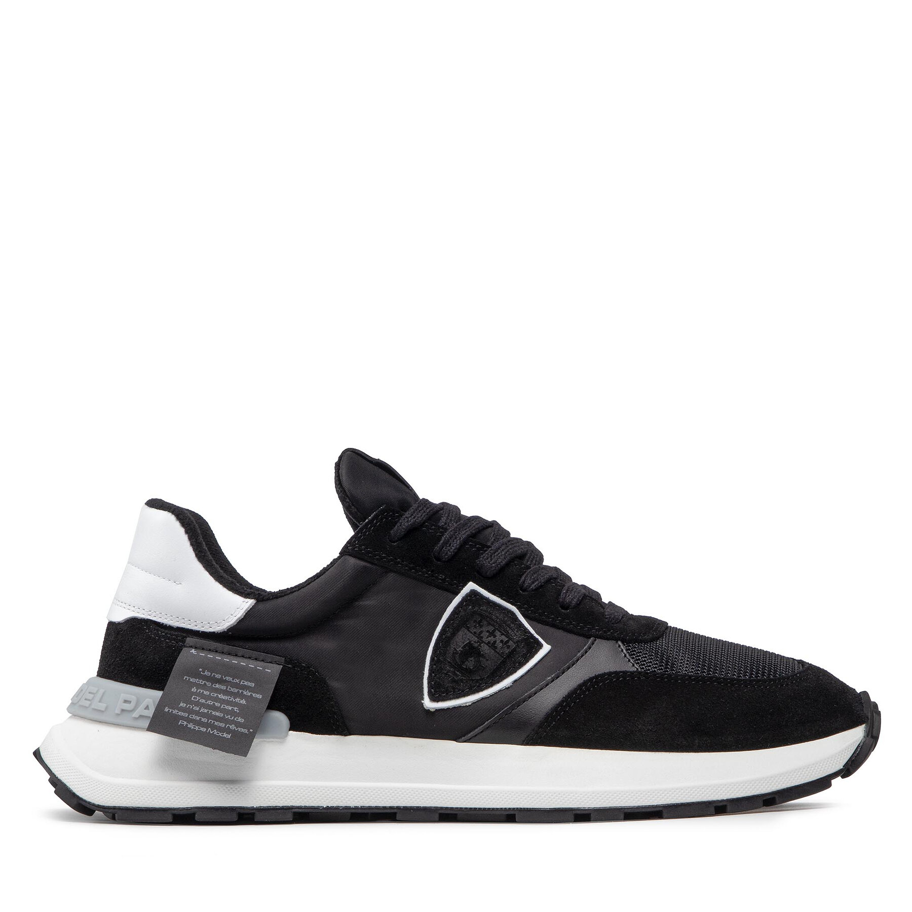 Zapatillas Philippe Model Antibes ATLU W001 Negro