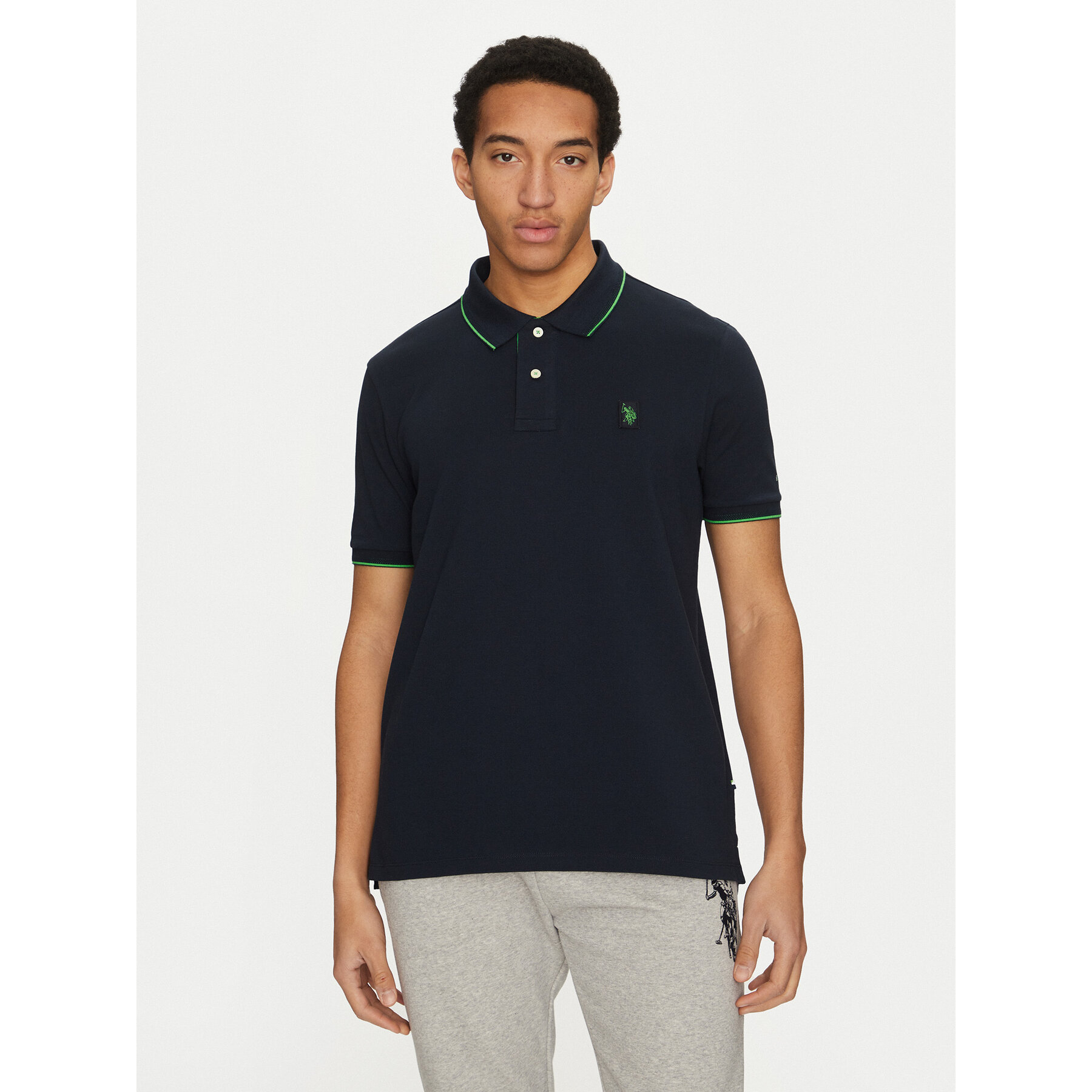 U.S. Polo Assn. Polo majica MUP3508 Mornarsko modra Regular Fit