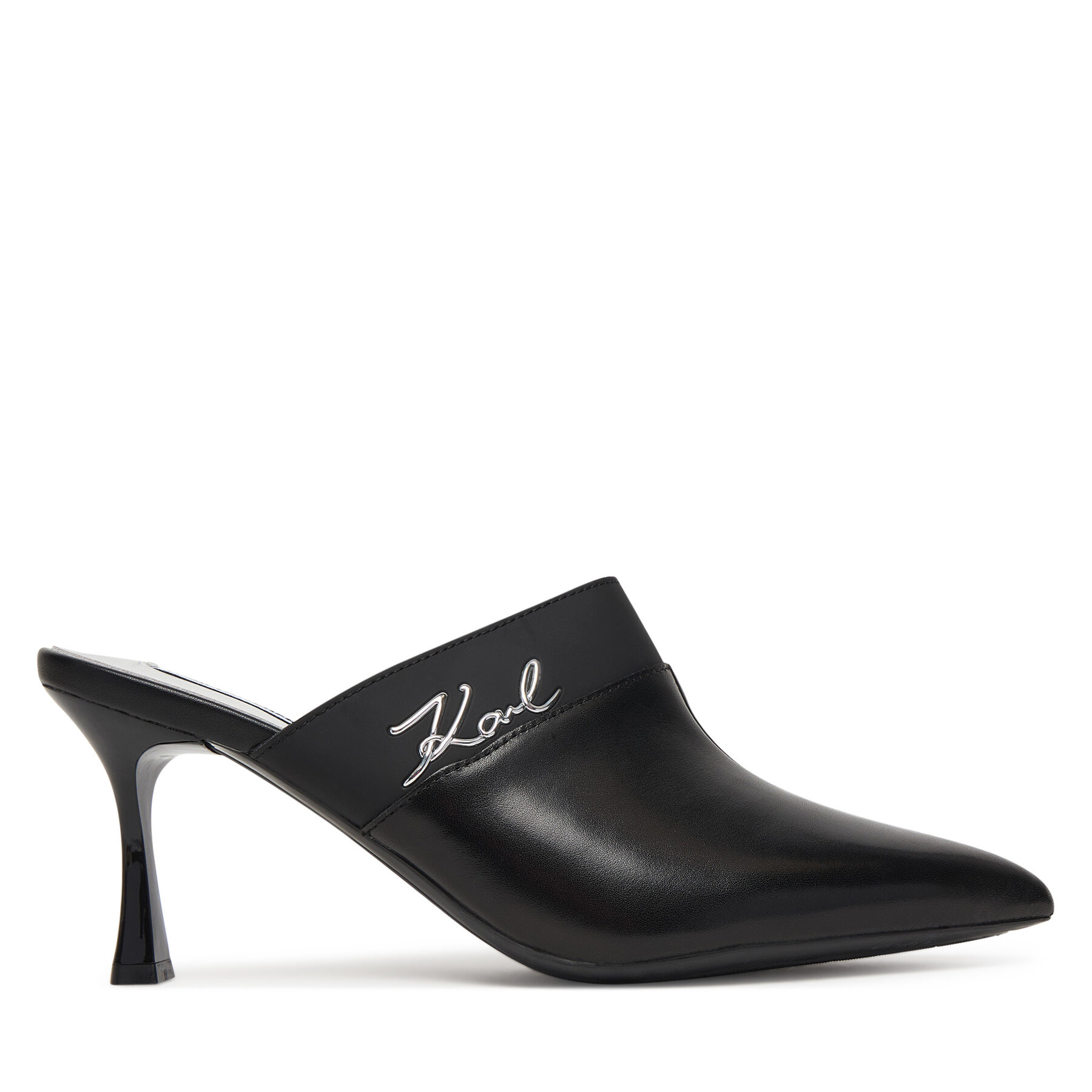 Papucs KARL LAGERFELD Sienna KL32701 Fekete
