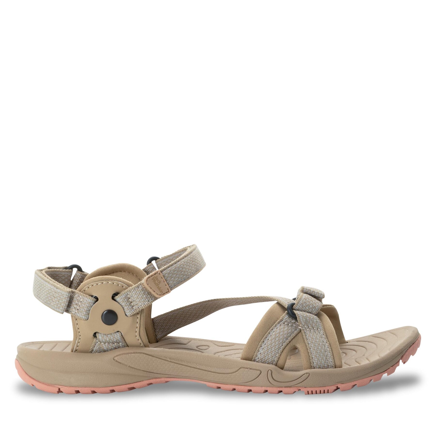 Sandalias Jack Wolfskin Lakewood Ride Sandal W 4019041 Marrón