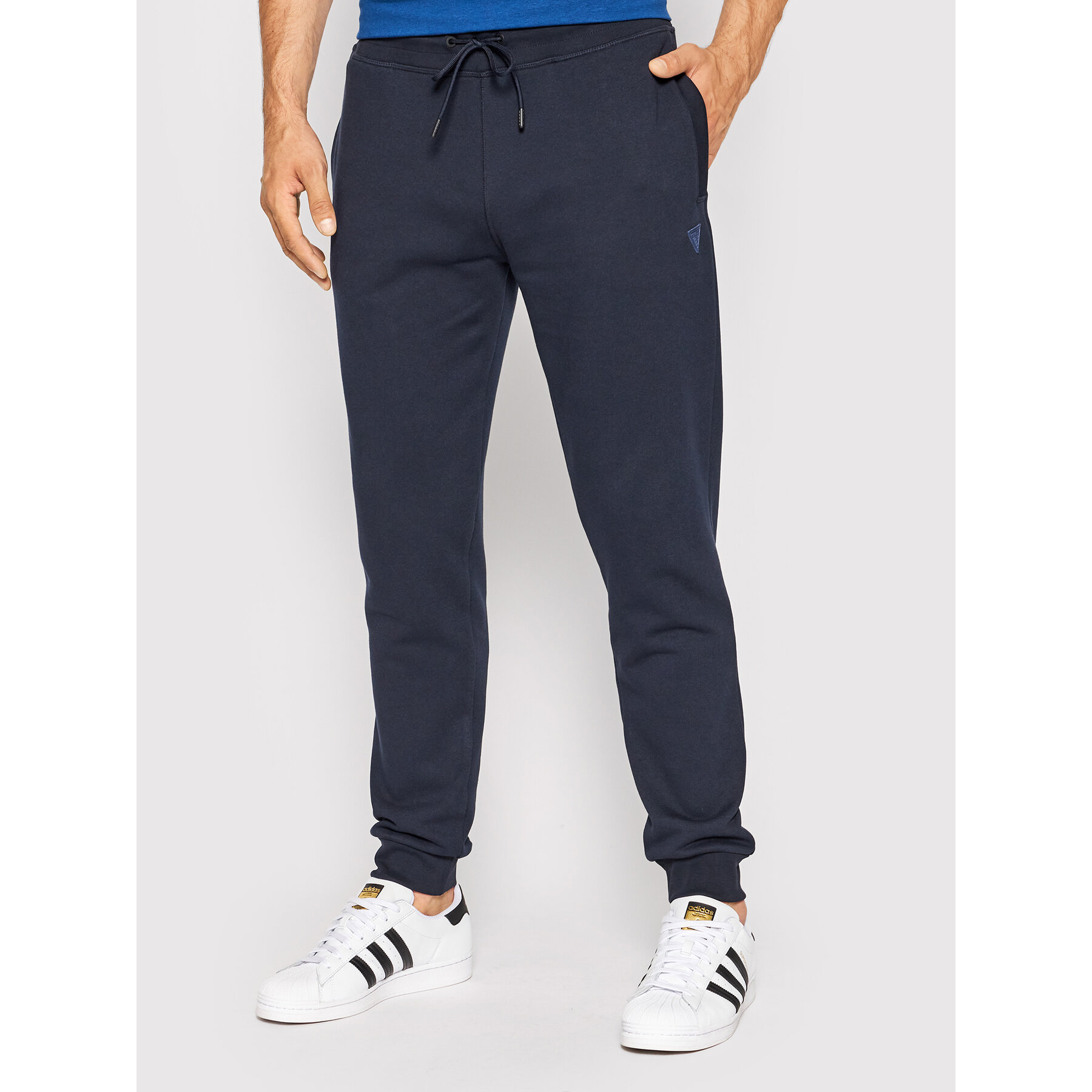 Guess Jogginghose Z2YB22 KAIJ1 Dunkelblau Regular Fit