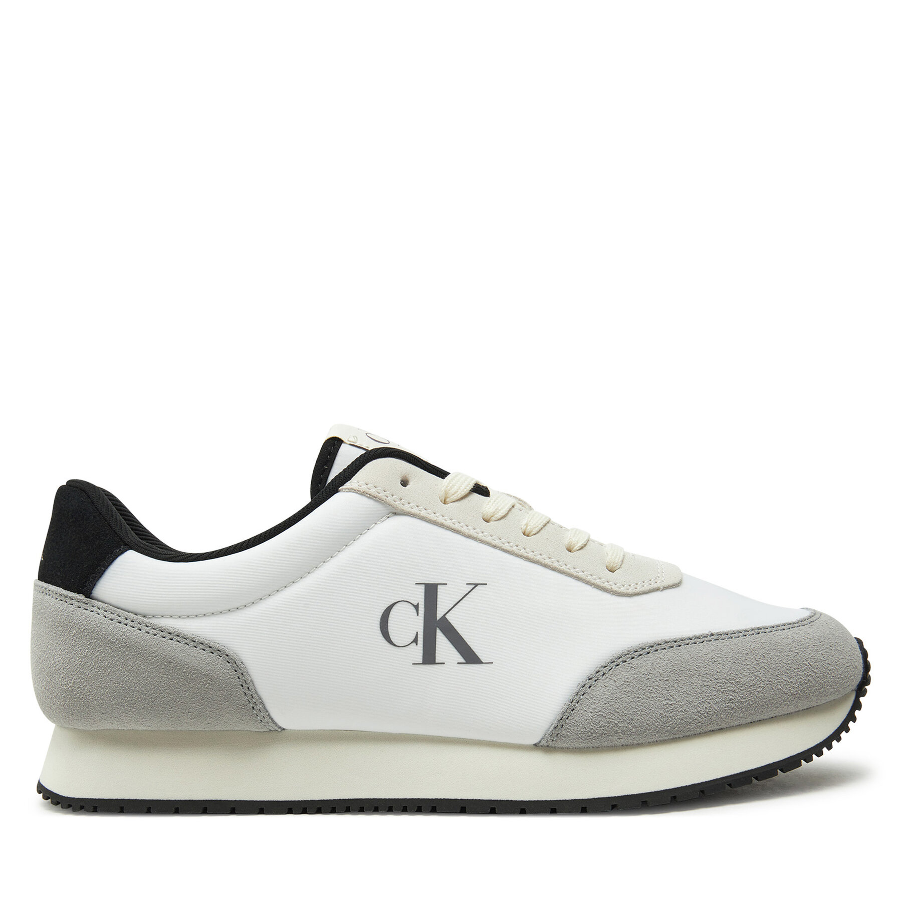Férfi Sportcipő Calvin Klein Jeans, Méret: 40, Fehér, Retro Runner Iconic Snk YM0YM01119