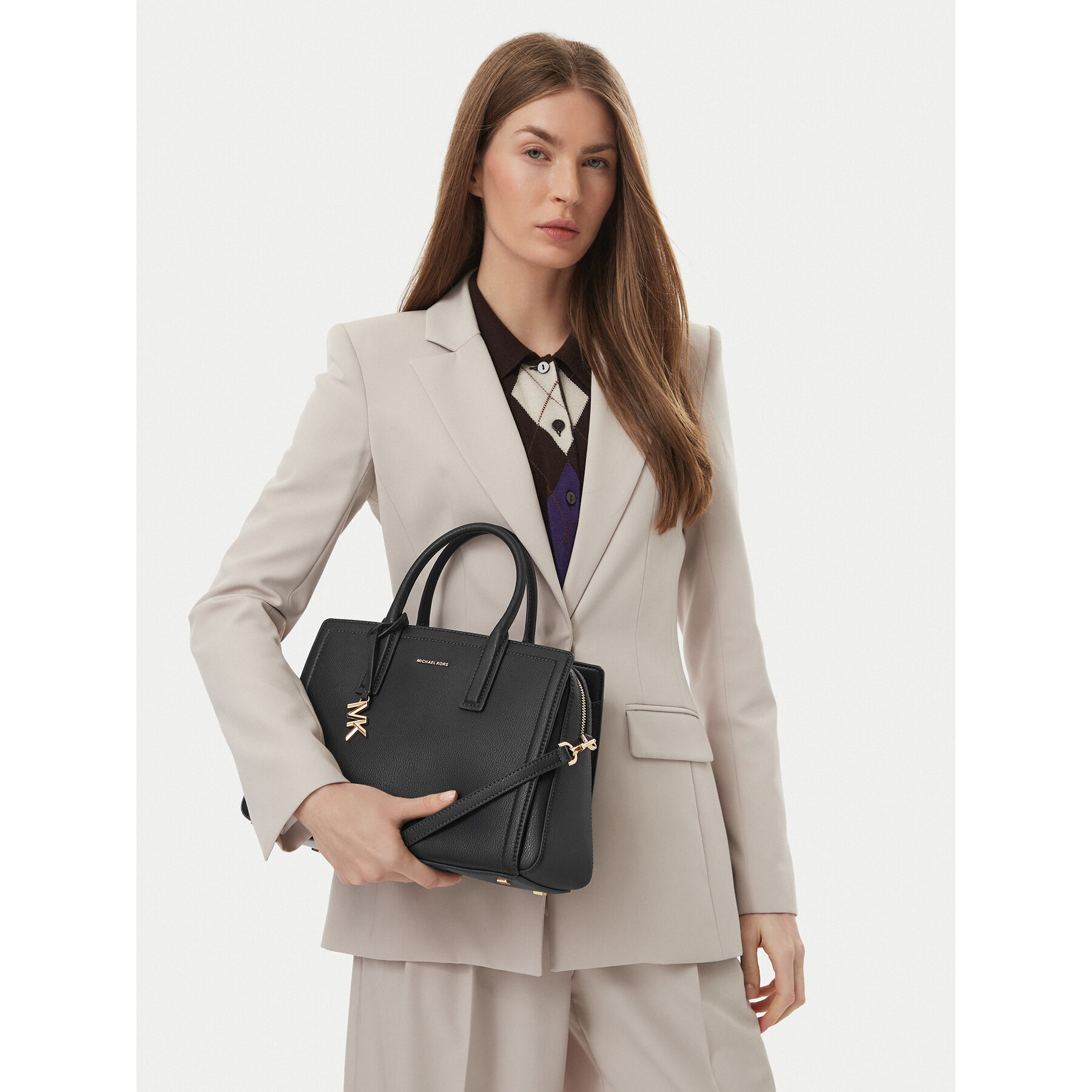 Torbica MICHAEL Michael Kors 30R5G9IS6L Tamnoplava