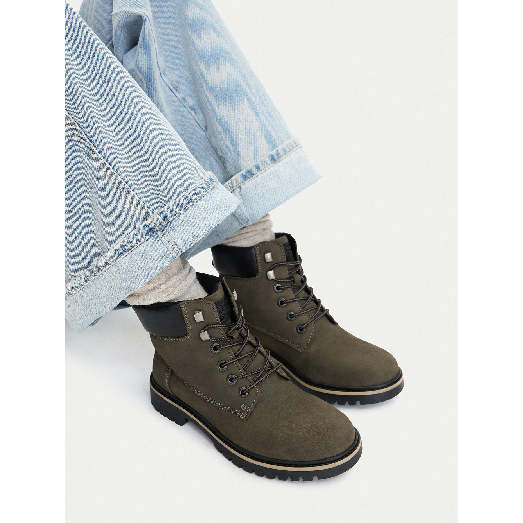 Зимни обувки G-STAR G-STAR RAW-CEO-WI16-FOX-01 Каки