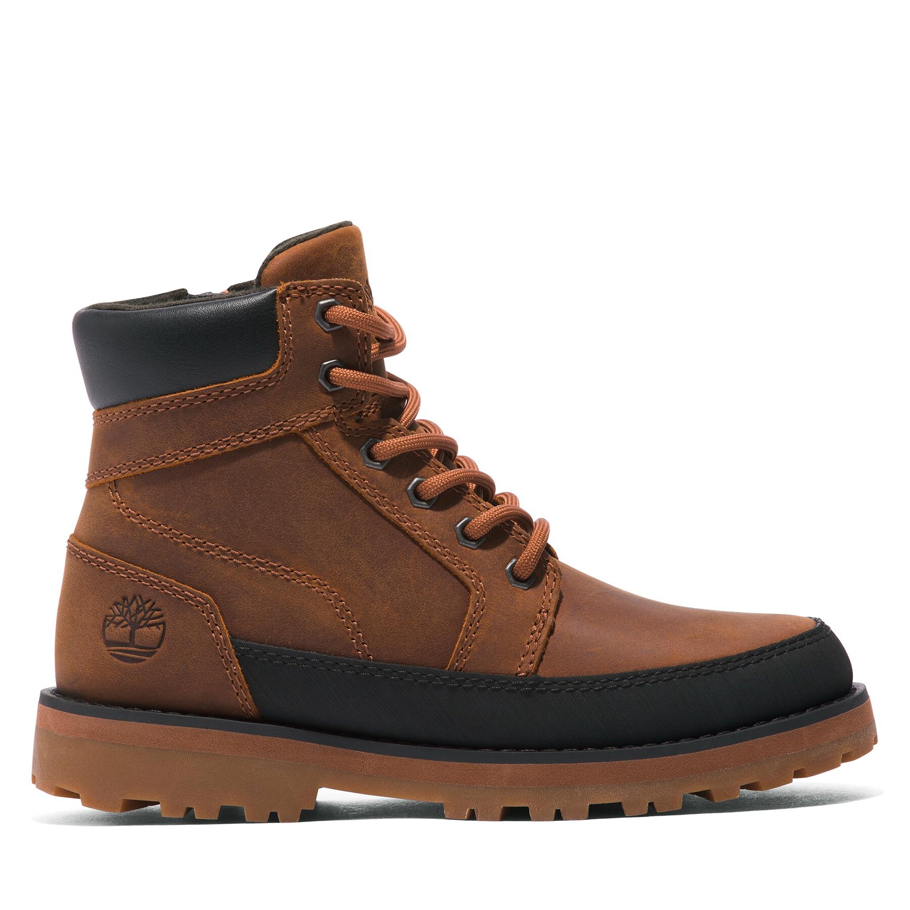 Turistická obuv Timberland Courma Kid Boot W/ Rand TB0A5XJ9F131 Hnědá
