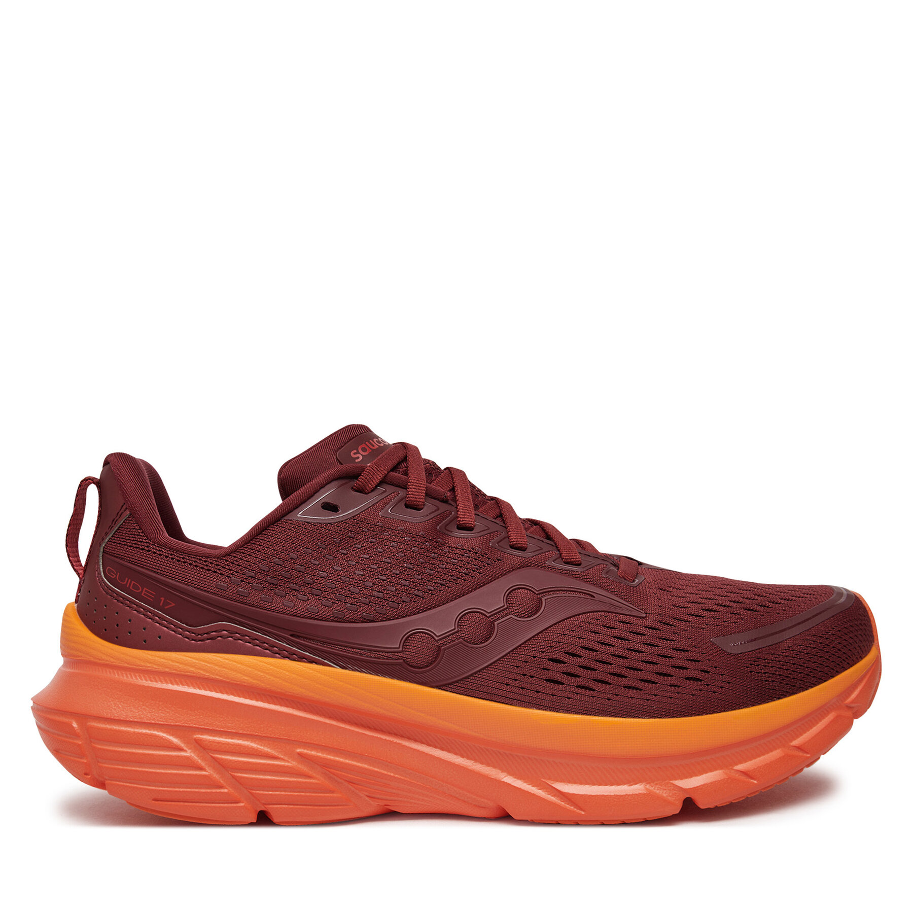 Męskie Buty do biegania Saucony, Rozmiar 41 Fioletowy Guide 17 S20936