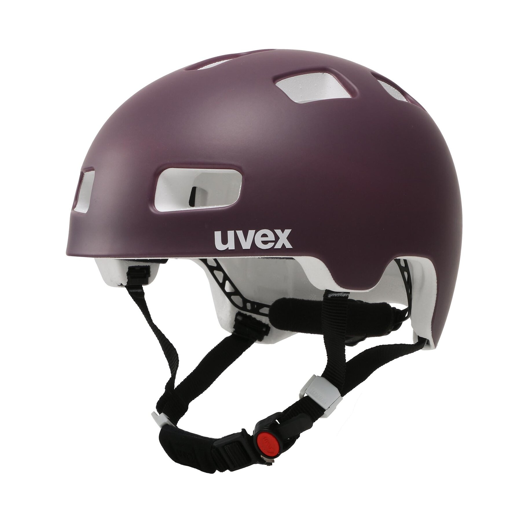 Cască bicicletă Uvex Hlmt 4 Cc 4109790717 Plum Matt 4109790717 imagine super redus 2022