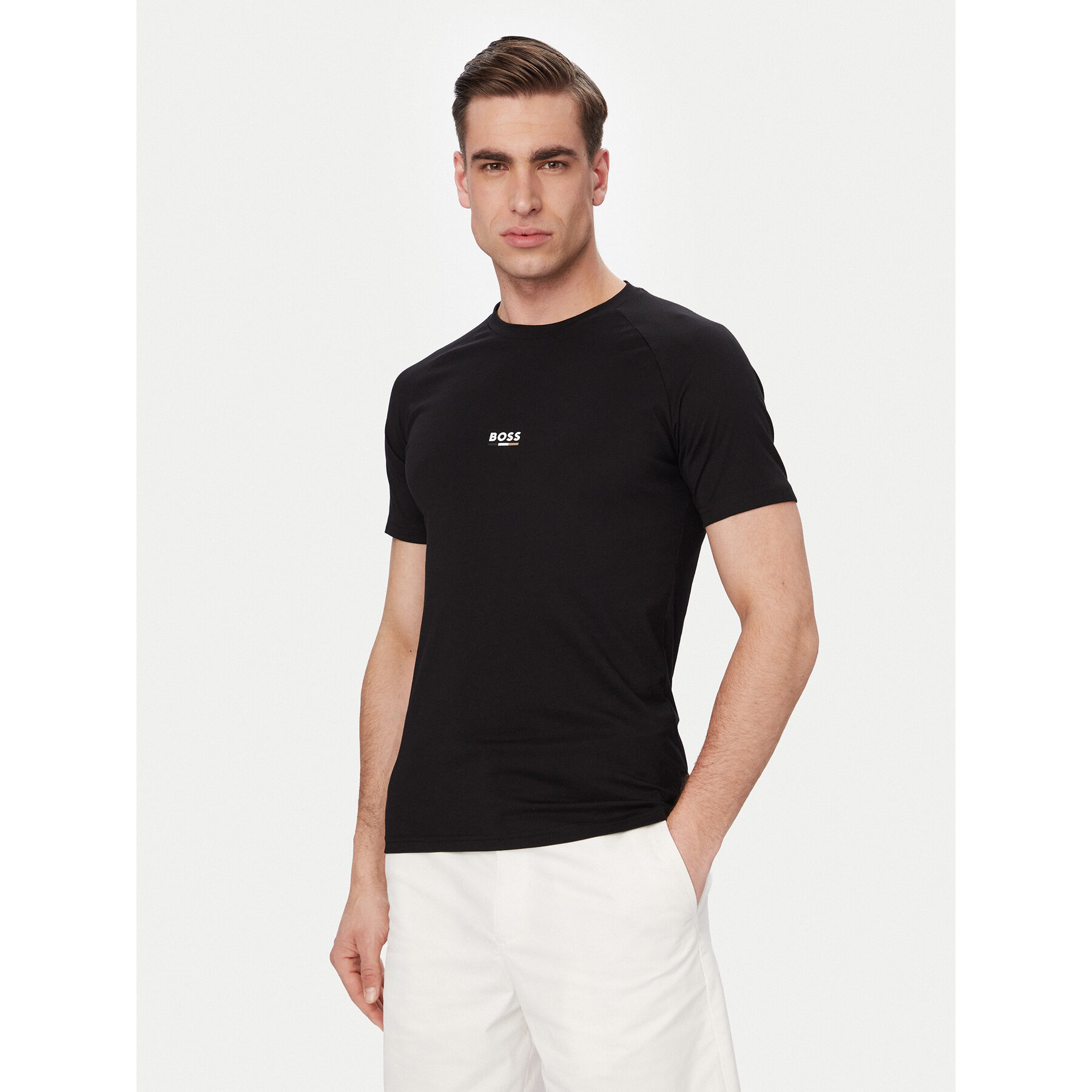 Boss T-Shirt 50517970 Schwarz Slim Fit