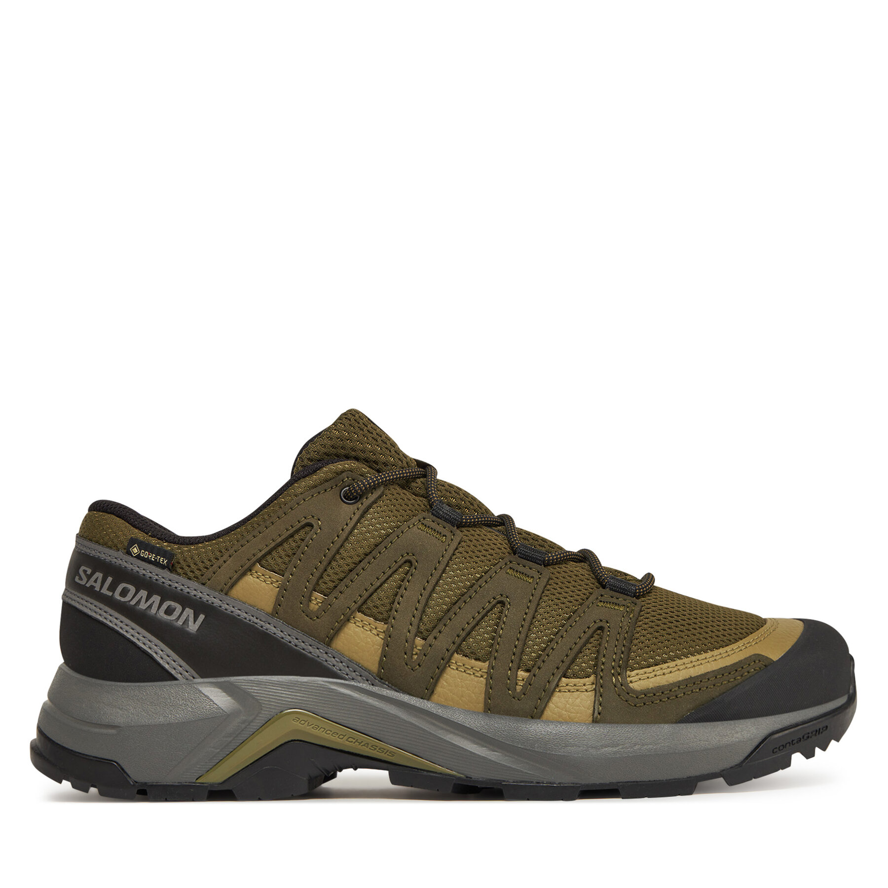 Trekkings Salomon X-Adventure Recon Gore Tex L47813200 Kaki