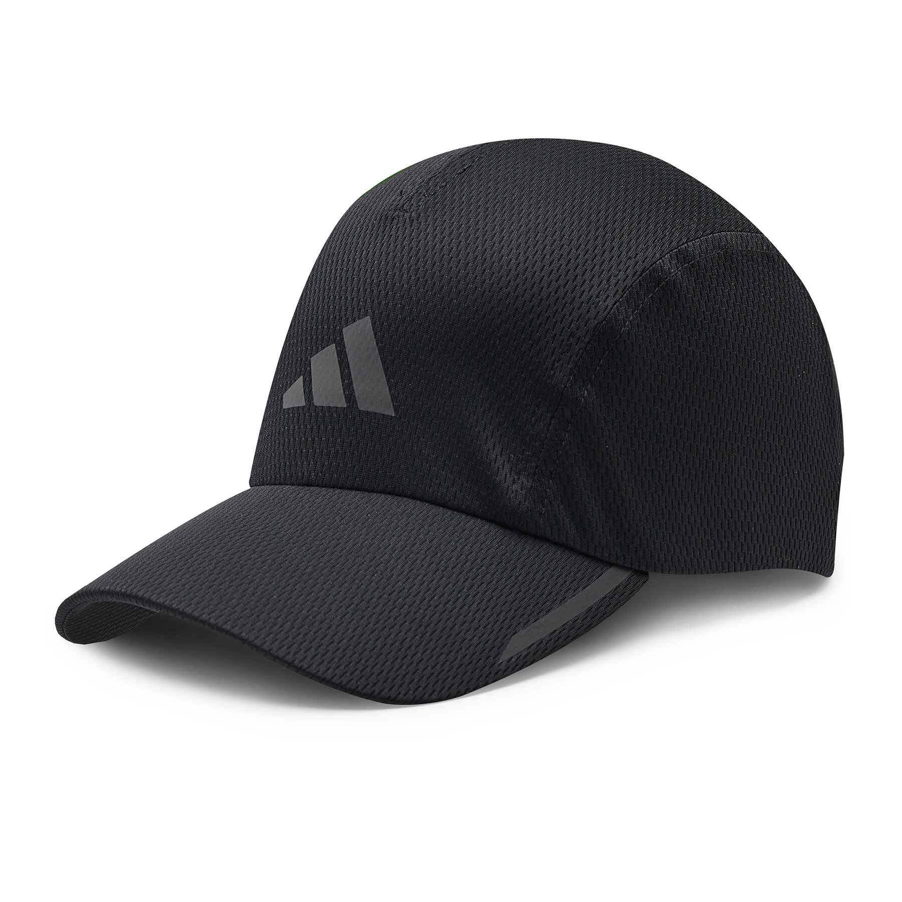 Gorra con visera adidas Running AEROREADY Four-Panel Mesh Cap HT4815 Negro