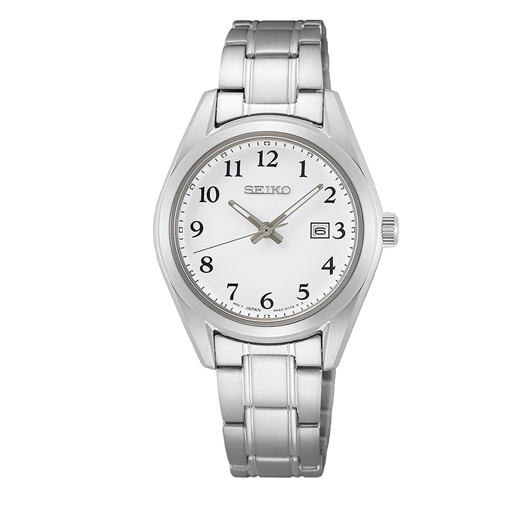 

Годинник Seiko Classic Quartz Lady SUR465P1 Silver/Silver, Срібний