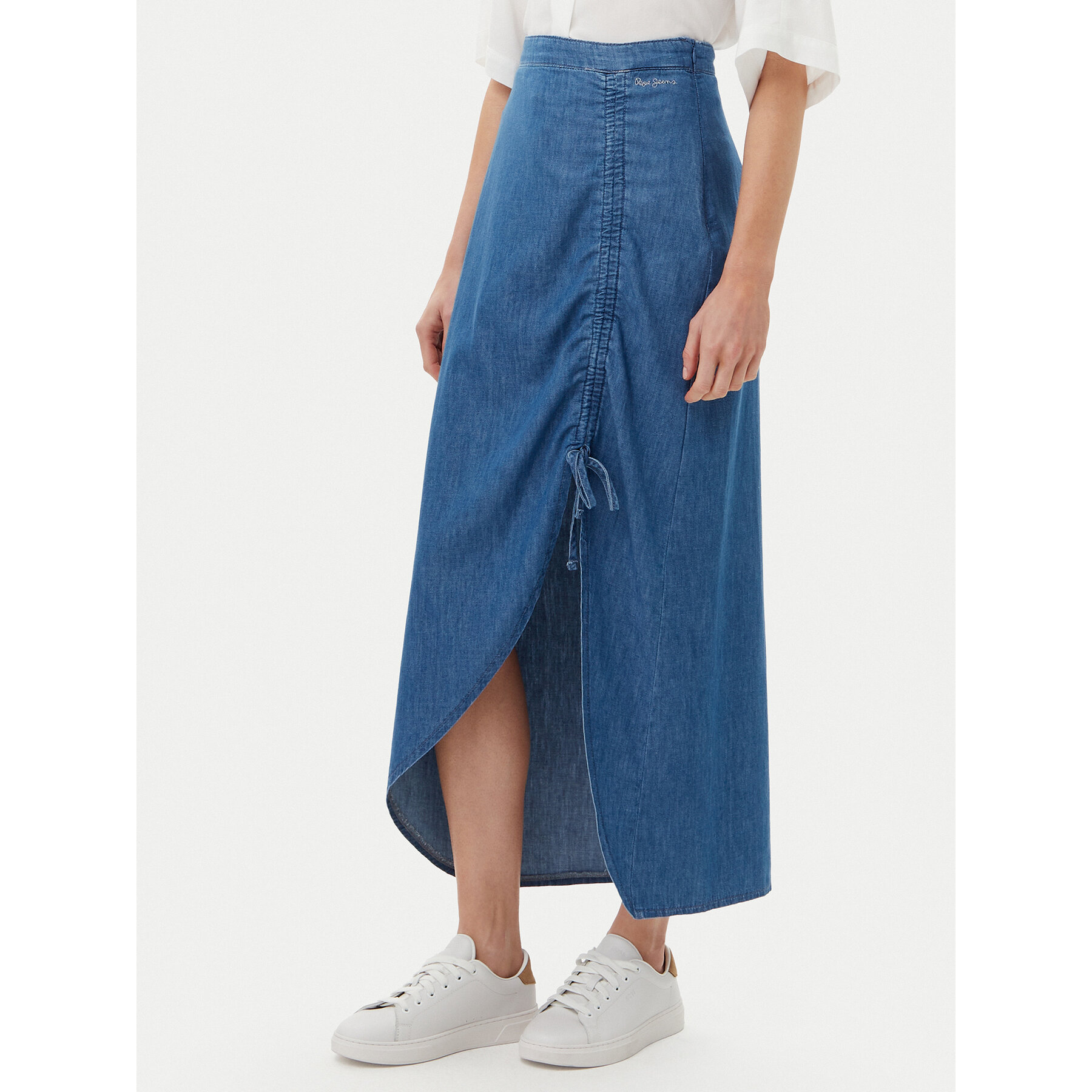Pepe Jeans Jeansrock PL901218 Blau Slim Fit