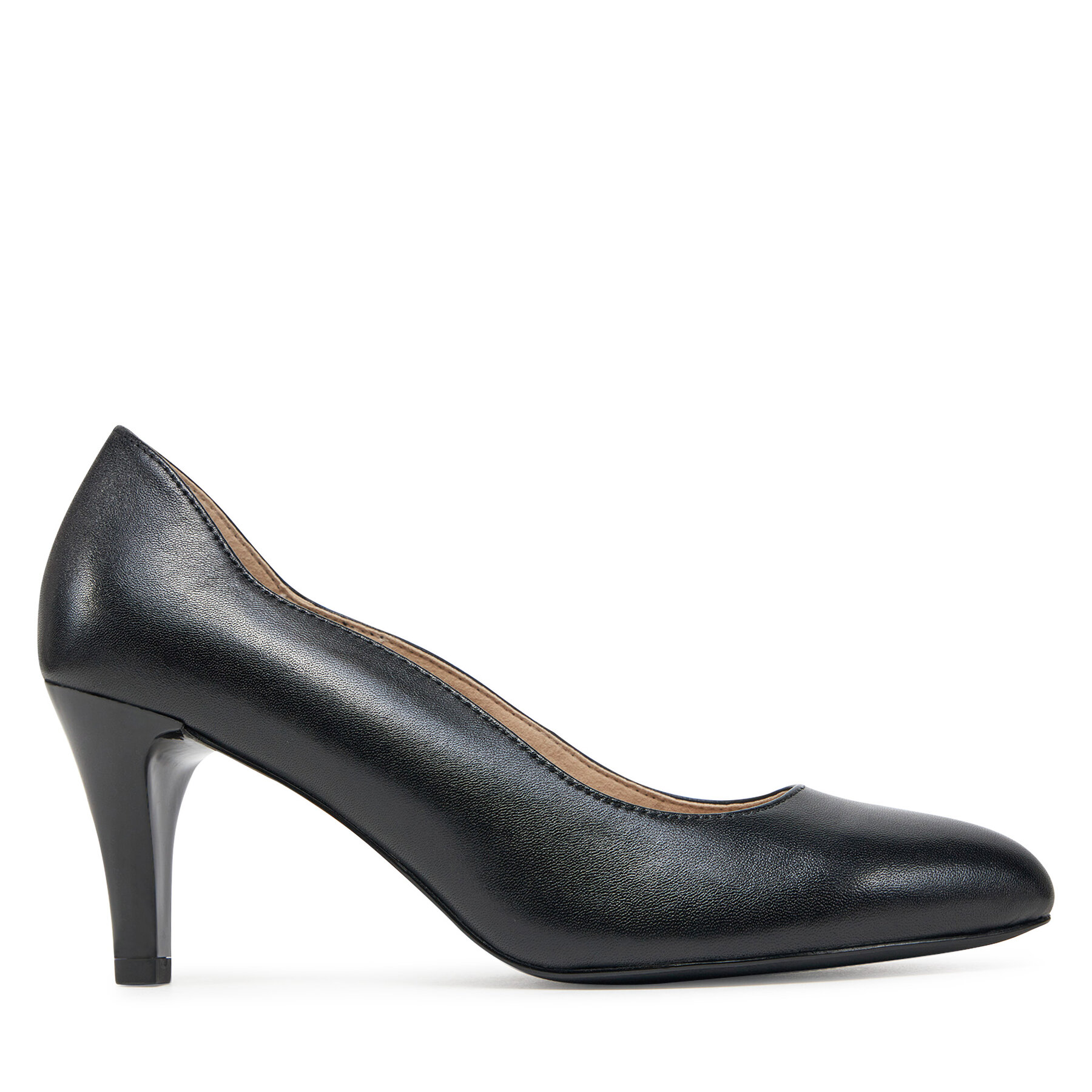 Pantofi cu toc subțire Caprice 9-22402-44 Negru