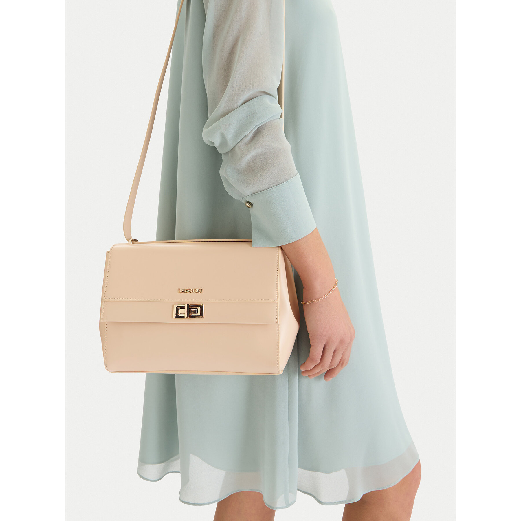 Τσάντα Lasocki CEO-LSK-L-019-09 Μπεζ