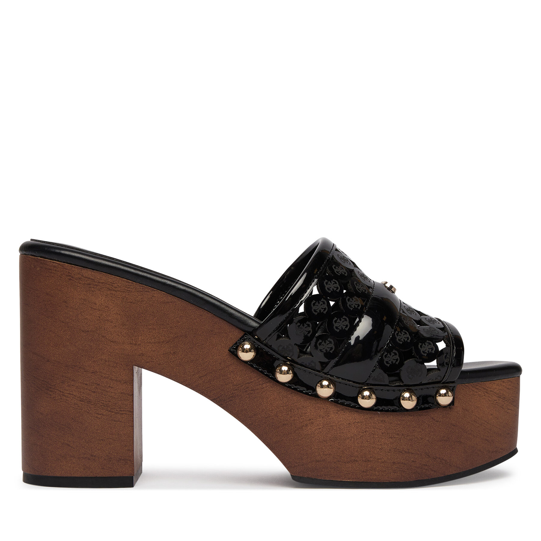 Šľapky Guess FLJQUI PAF04 Čierna