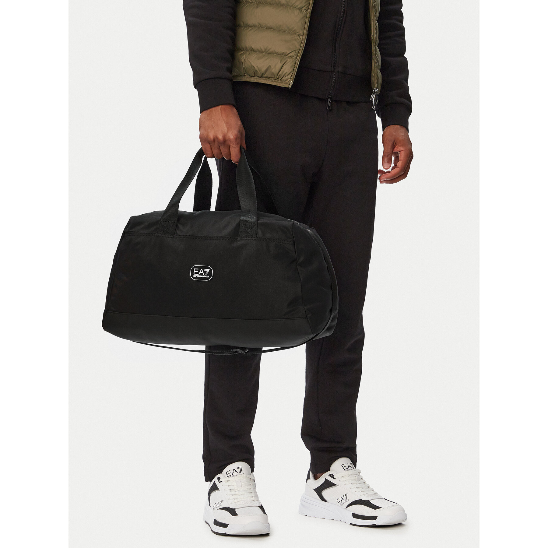Geantă sport EA7 Emporio Armani 7X000763 AF29354 UC001 Negru