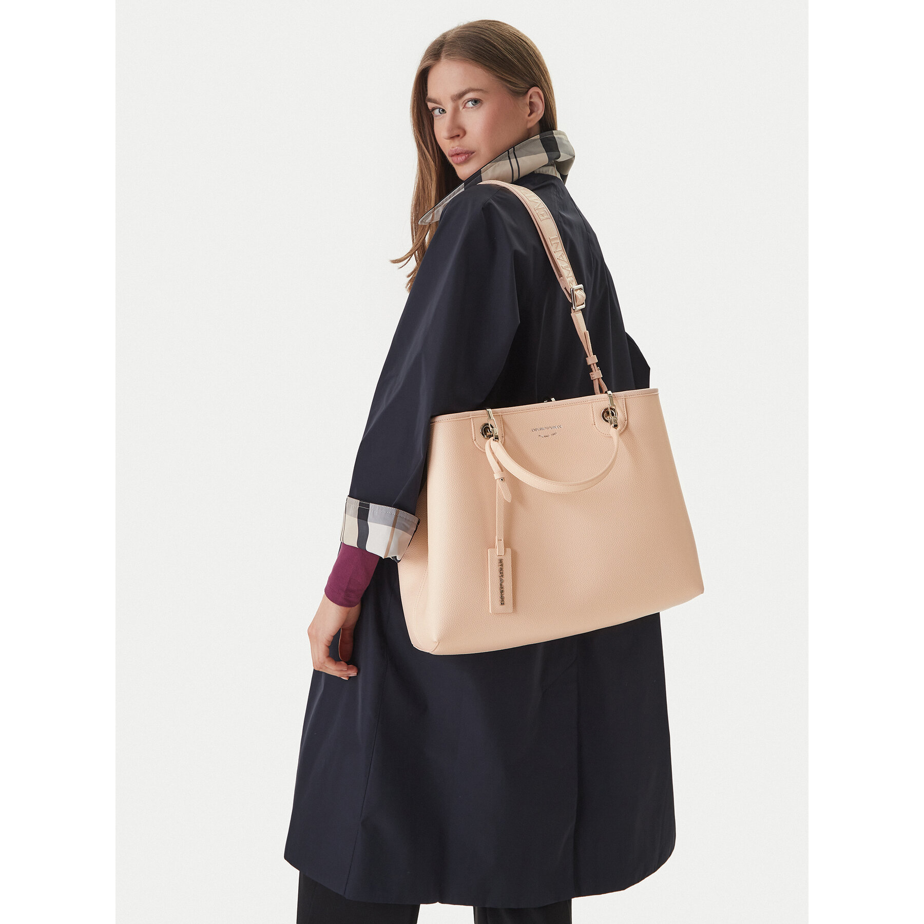 Geantă Emporio Armani EW000360 AF12036 M1332 Bej