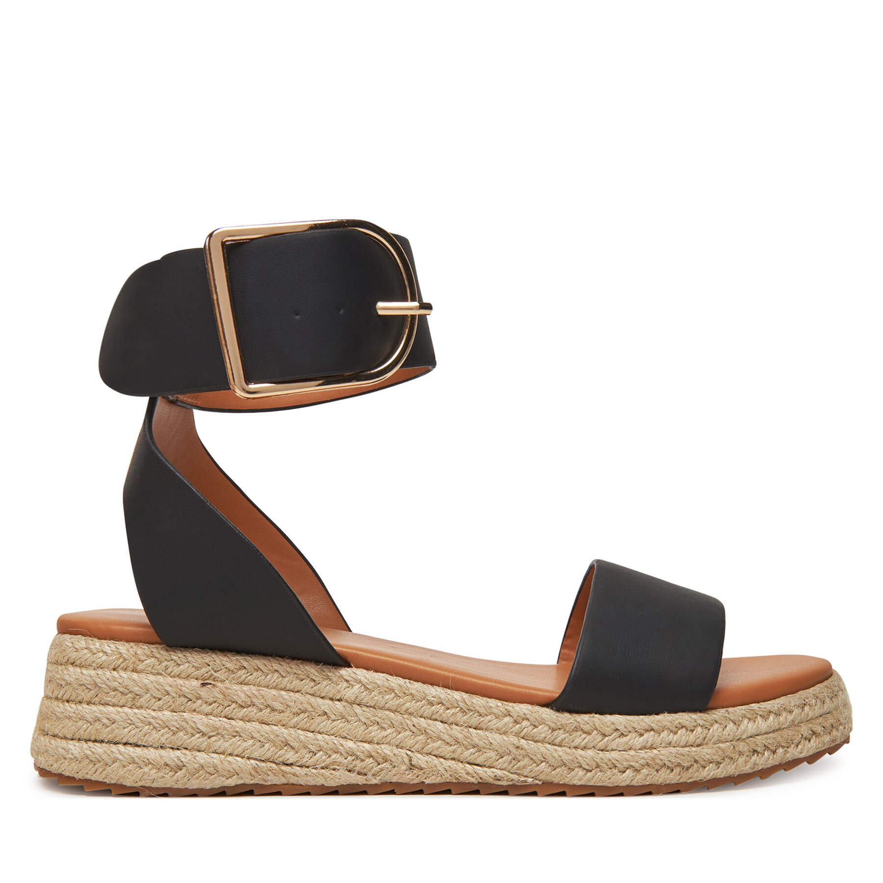 Espadrilky DeeZee QS276-1 Čierna