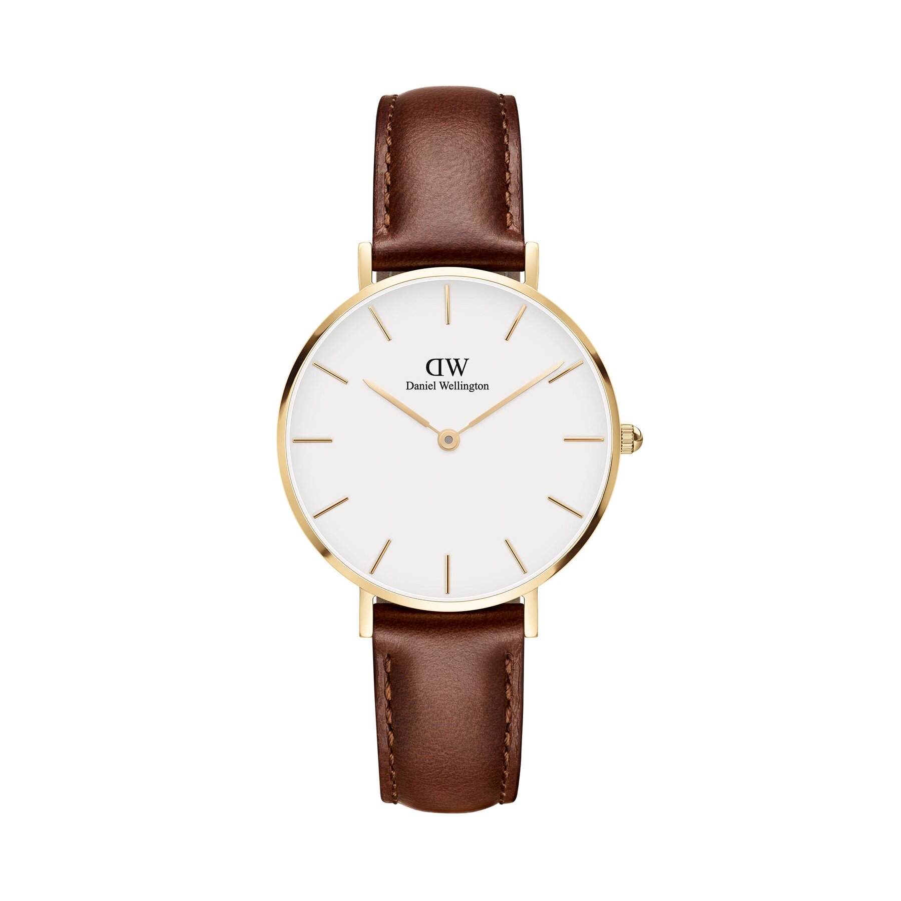 Ρολόι Daniel Wellington Petite St Mawes DW00100550 Καφέ
