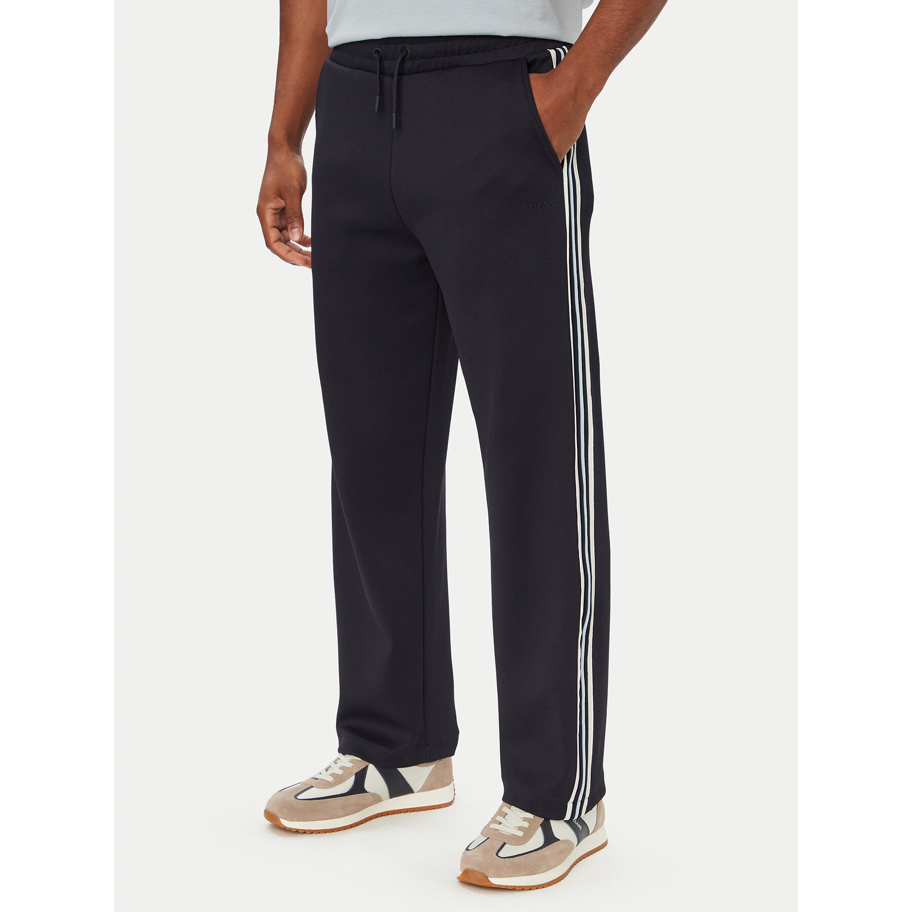 Guess Stoffhose Z6YB19 K5011 Dunkelblau Regular Fit