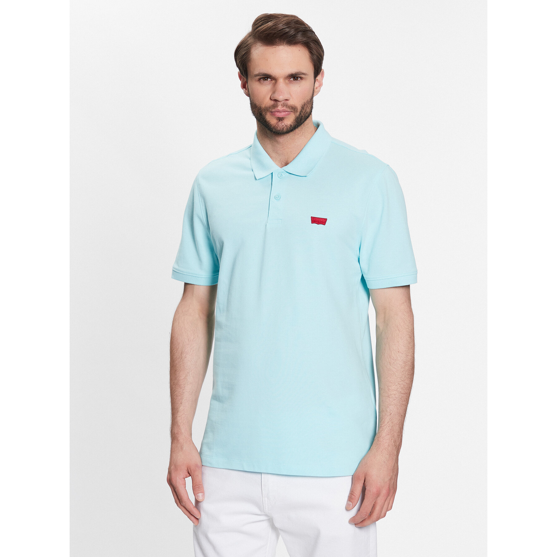 Levi's® Polo Housemark A4842-0019 Μπλε Slim Fit