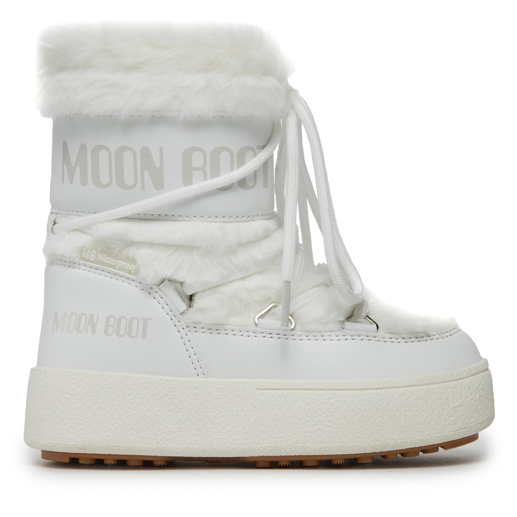 Čizme za snijeg Moon Boot Jtrack Faux Fur Wp 34300900002 White 002