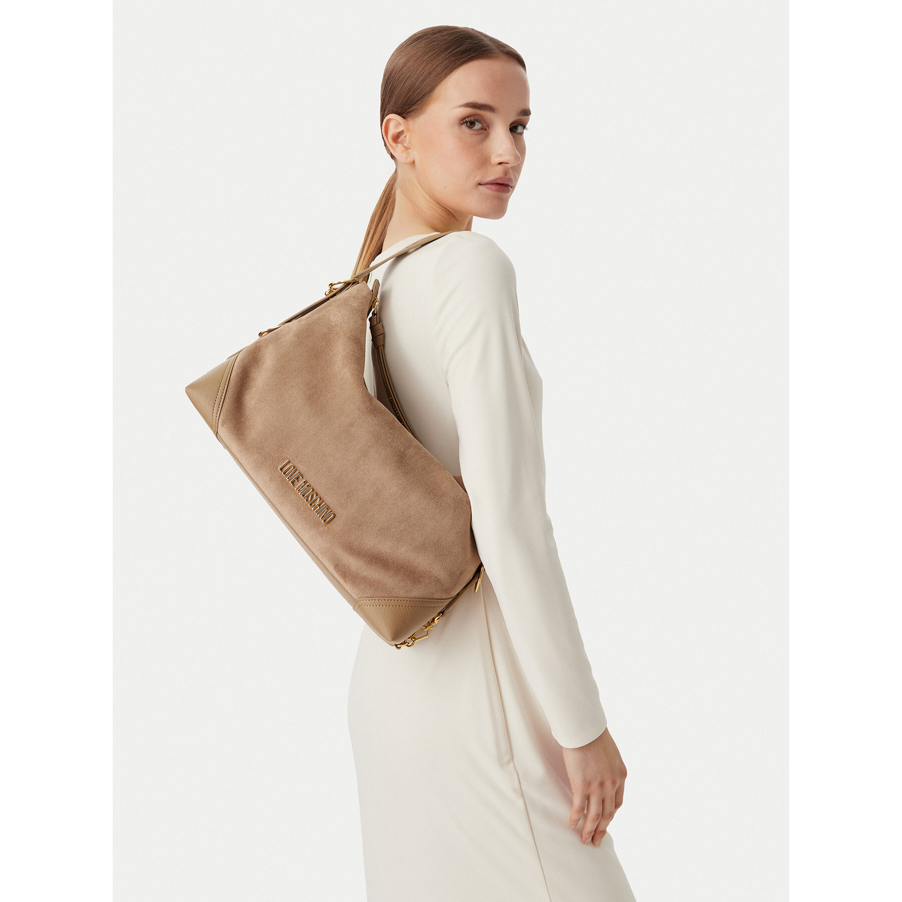 Ročna torba LOVE MOSCHINO JC4090PP1PLD110A Bež