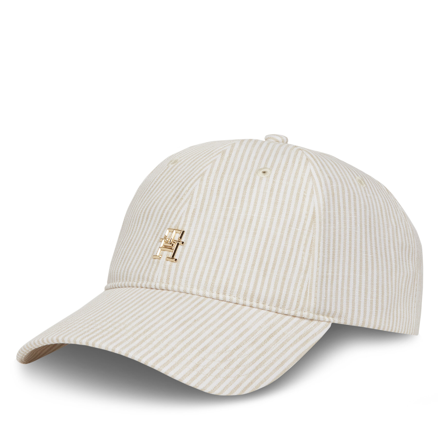 Cappellino Tommy Hilfiger Premiu Beach AW0AW17141 Beige, Taglia 00, taglia : 00