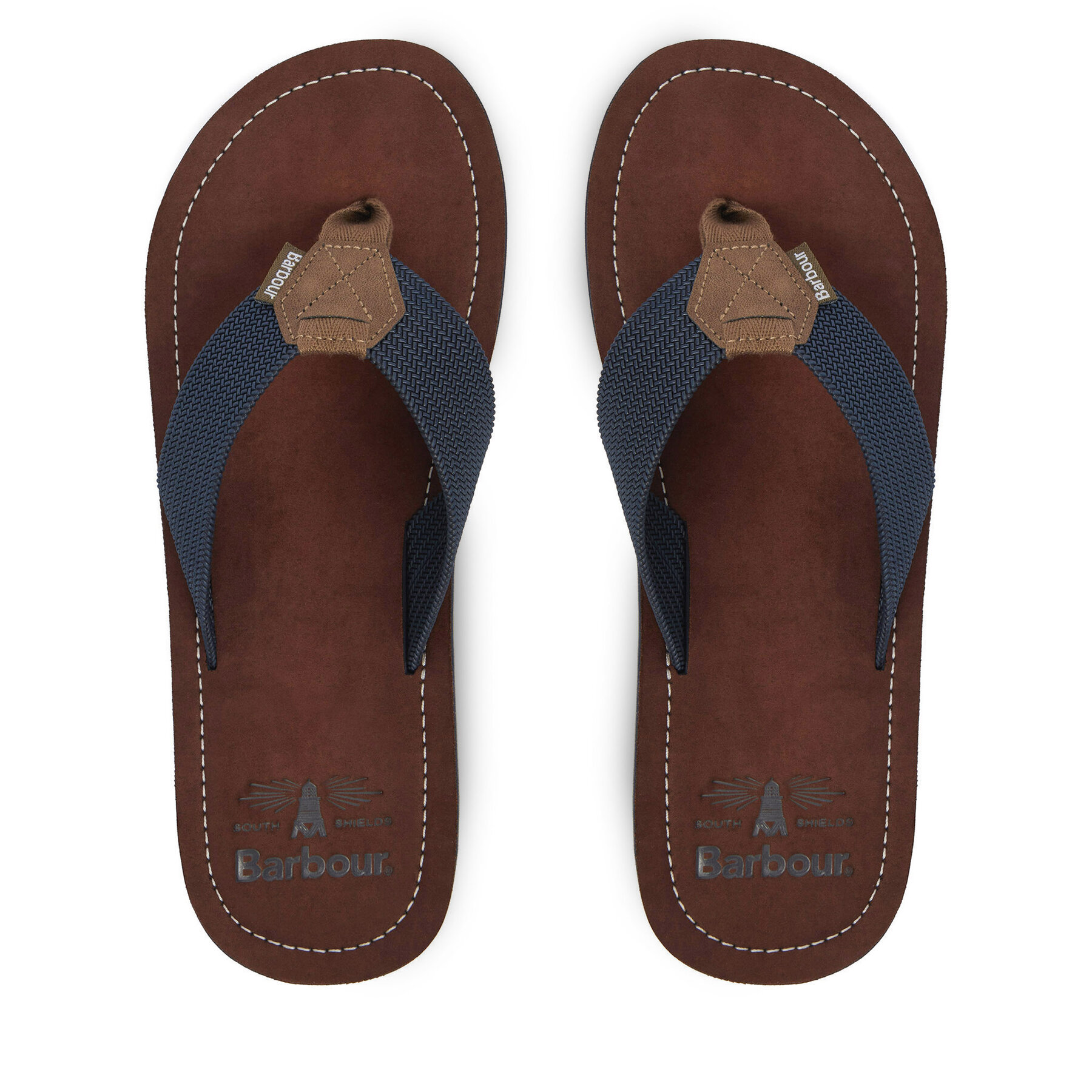 Flip-flops Barbour Toeman MBS0007NY98 Sötétkék