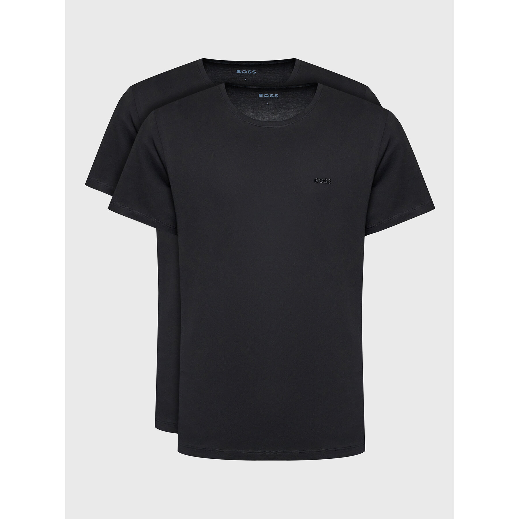BOSS Marškinėlių komplektas Comfort 50475294 Juoda Relaxed Fit
