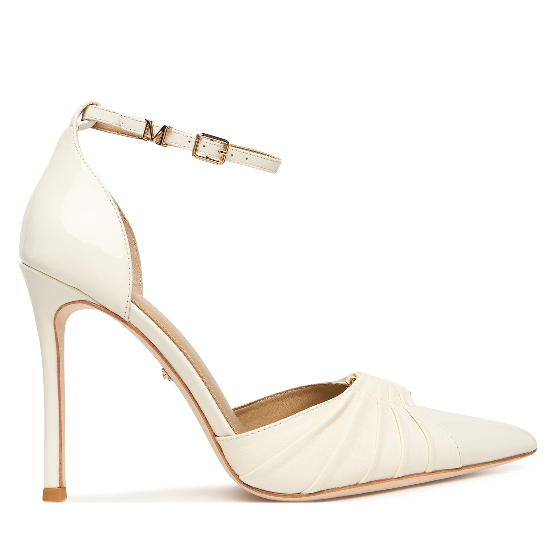 Pantofi cu toc subțire Marciano Guess 6RGZ28 7461A Écru