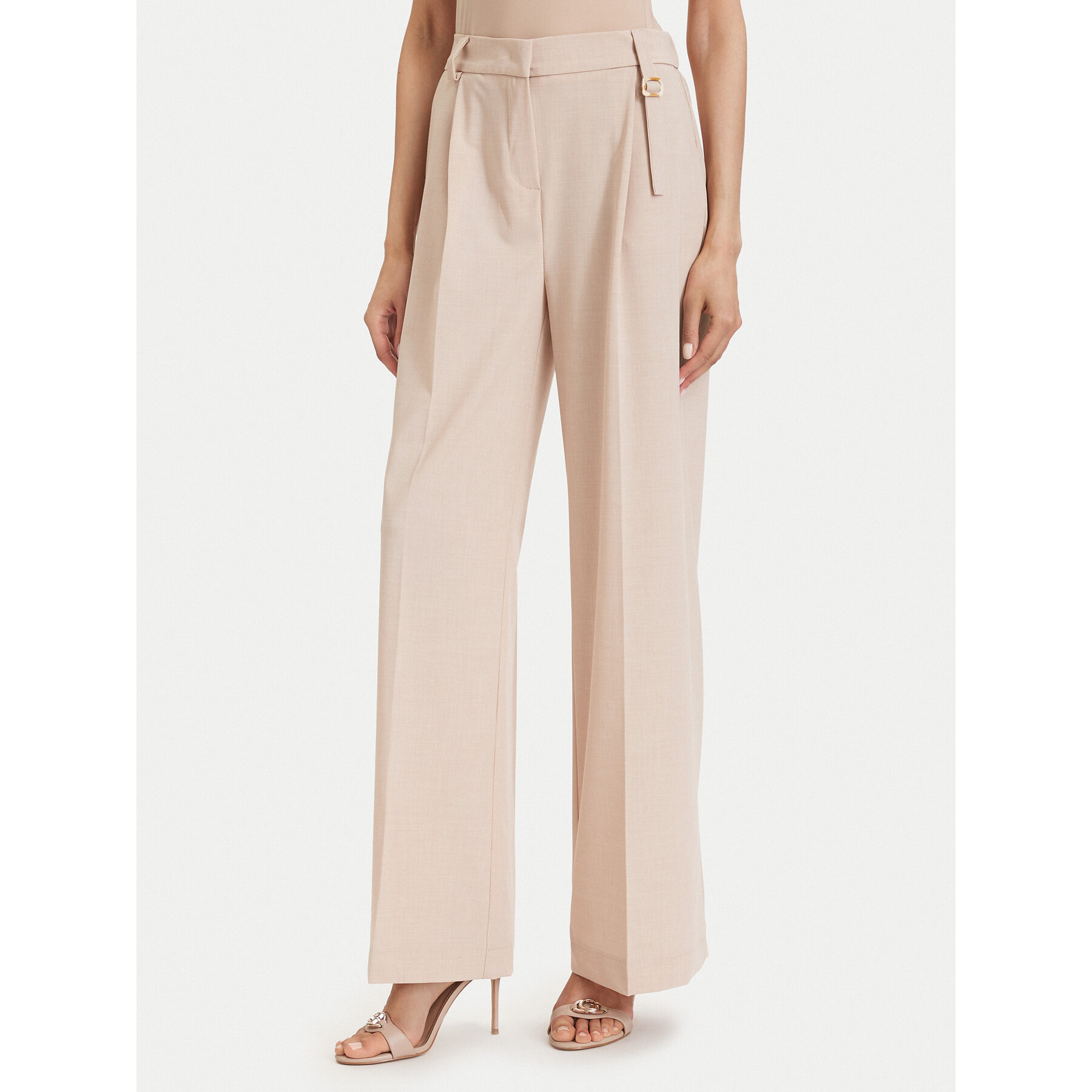 Maryley Stoffhose 26EB521/08BE Beige Regular Fit