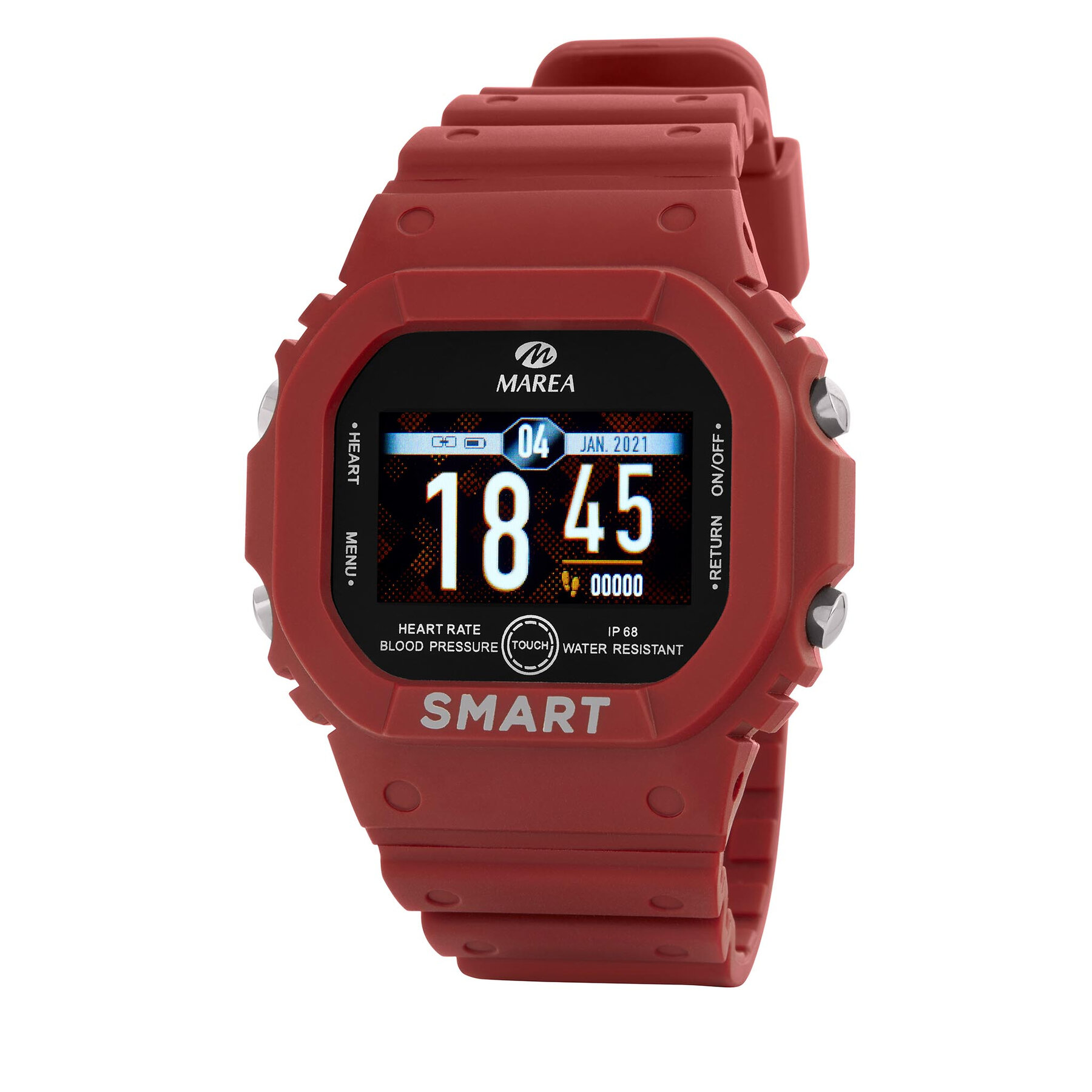 Smartwatch Marea B57008/3 Red/Red B57008/3 imagine super redus 2022