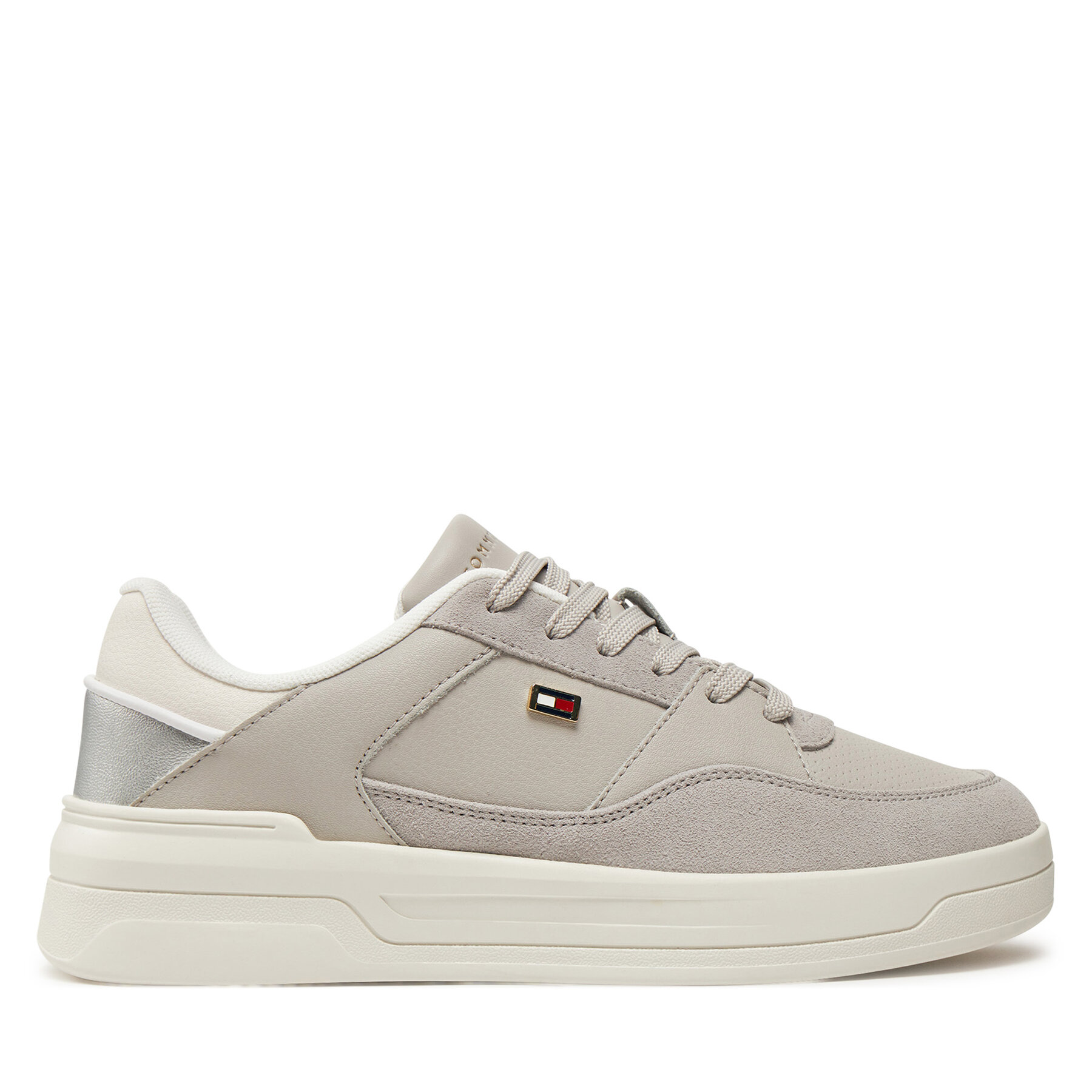 Dámske Sneakersy Tommy Hilfiger, Rozmer: 37, Sivá, Essent Basket FW0FW08615