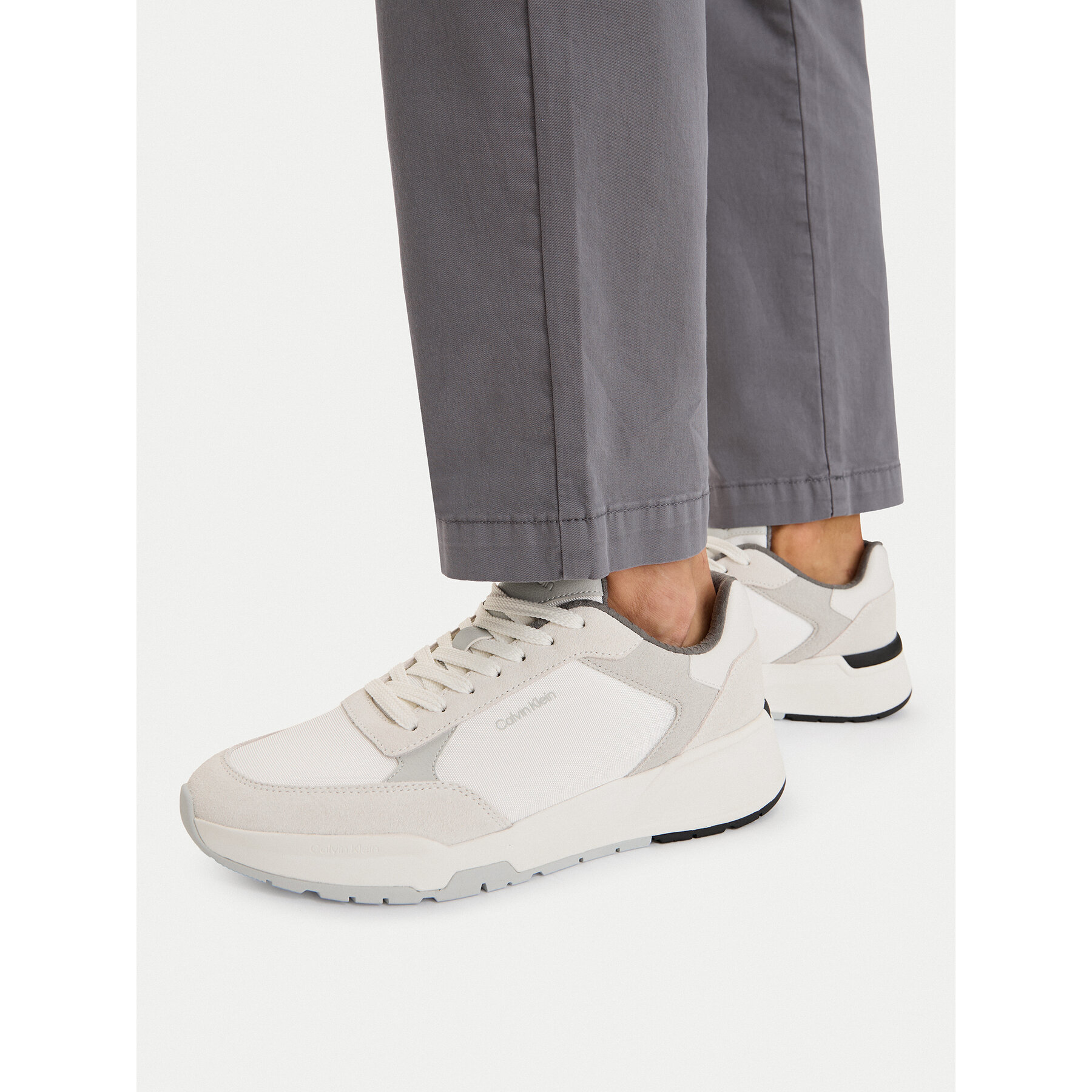 Sneakers Calvin Klein City Runner Laceup Ny-Su HM0HM02308 Crem