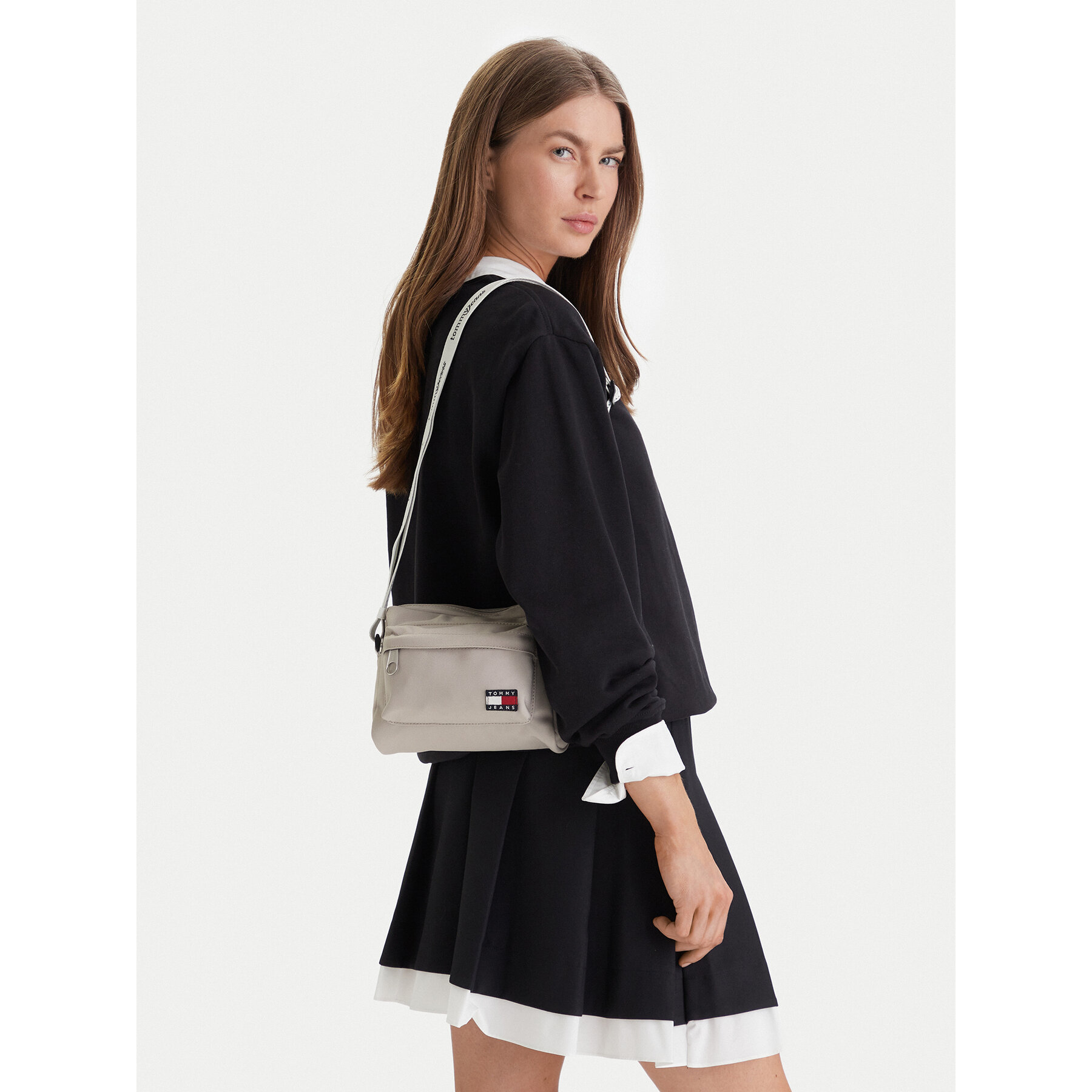 Torbica Tommy Jeans Tjw Ess Daily Crossover AW0AW18462 Bež
