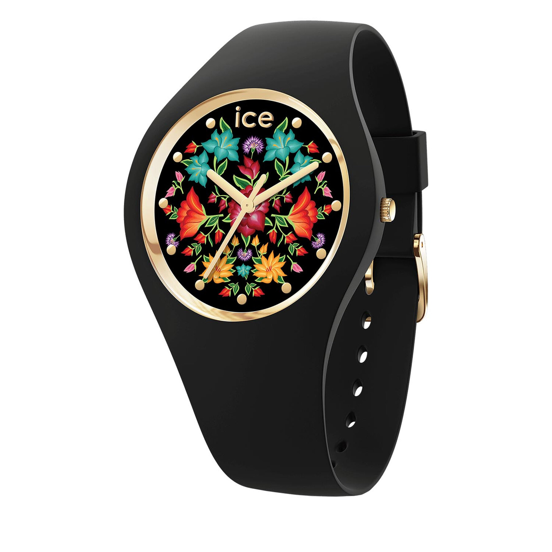 

Годинник Ice-Watch Ice Flower 019206 M Mexican Bouquet, Чорний