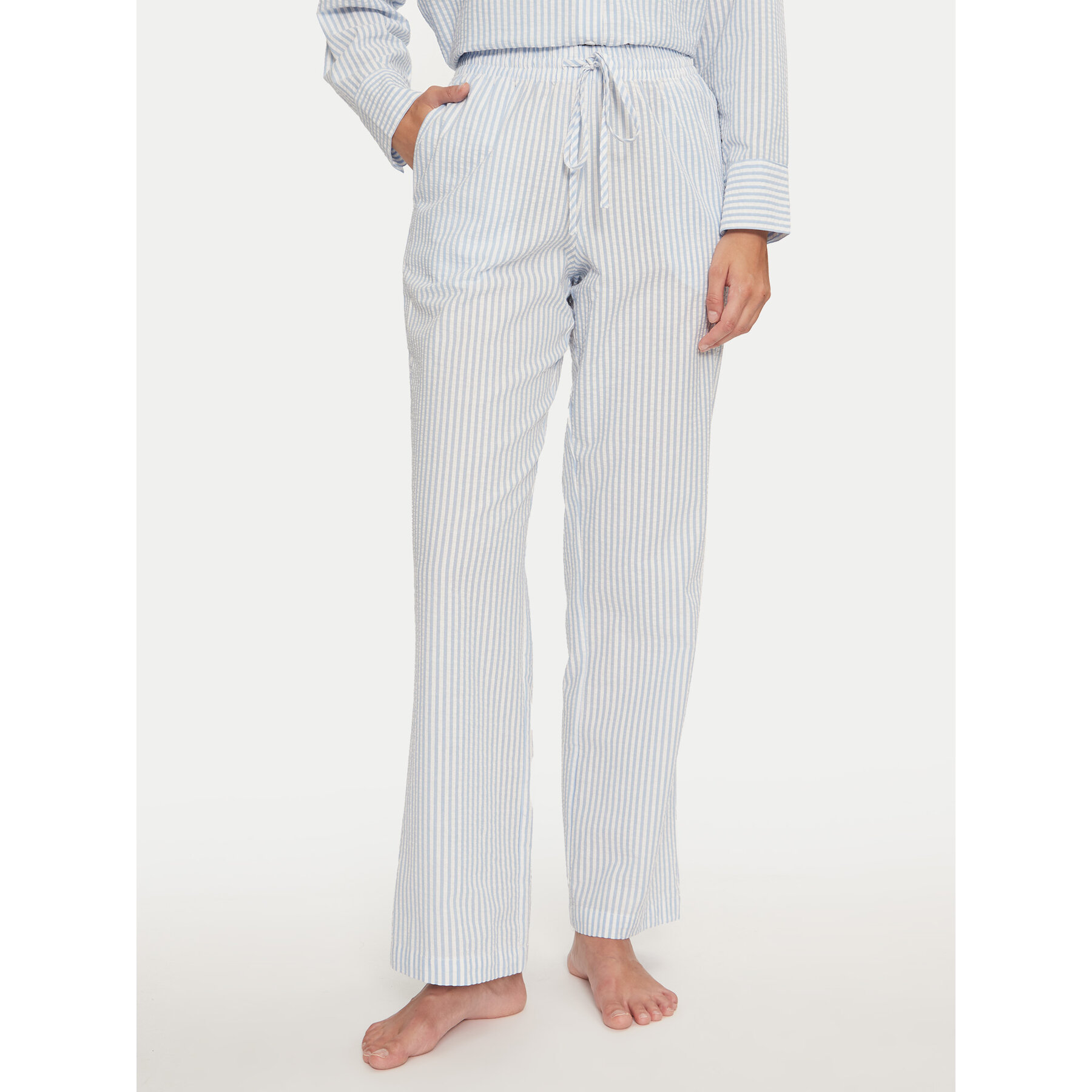 Hunkemöller Hunkemöller Παντελόνι πιτζάμας 206511 Μπλε Regular Fit