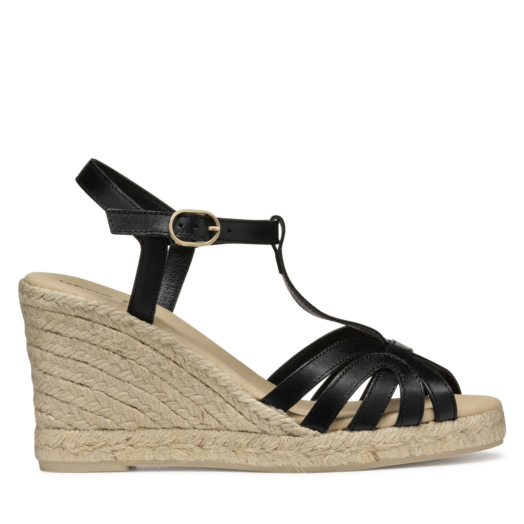 Espadrilles Geox D Gelsa D55TPA 00043 C9999 Melns