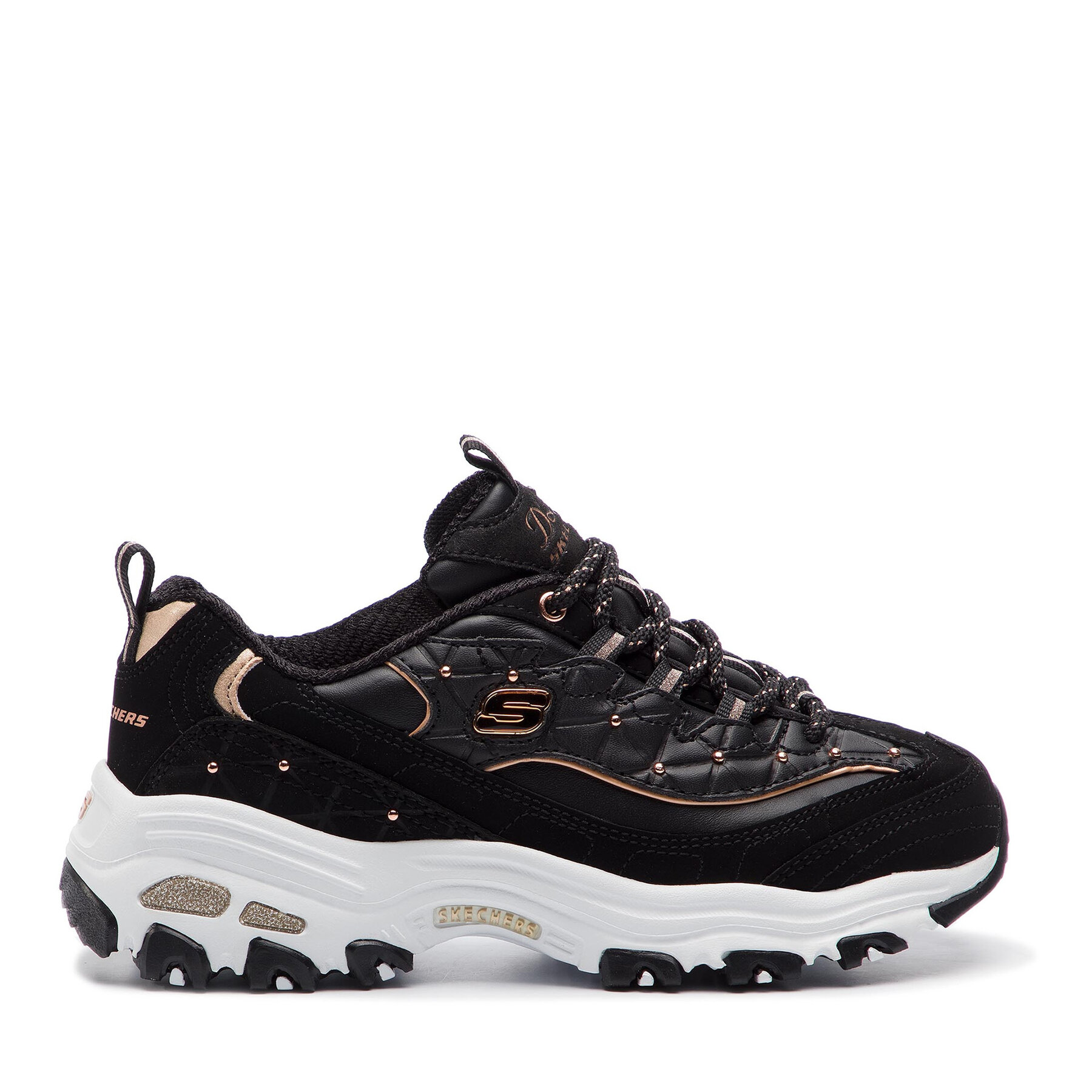Snīkeri Skechers D'lites Glamour Feels 13087/BKRG Melns